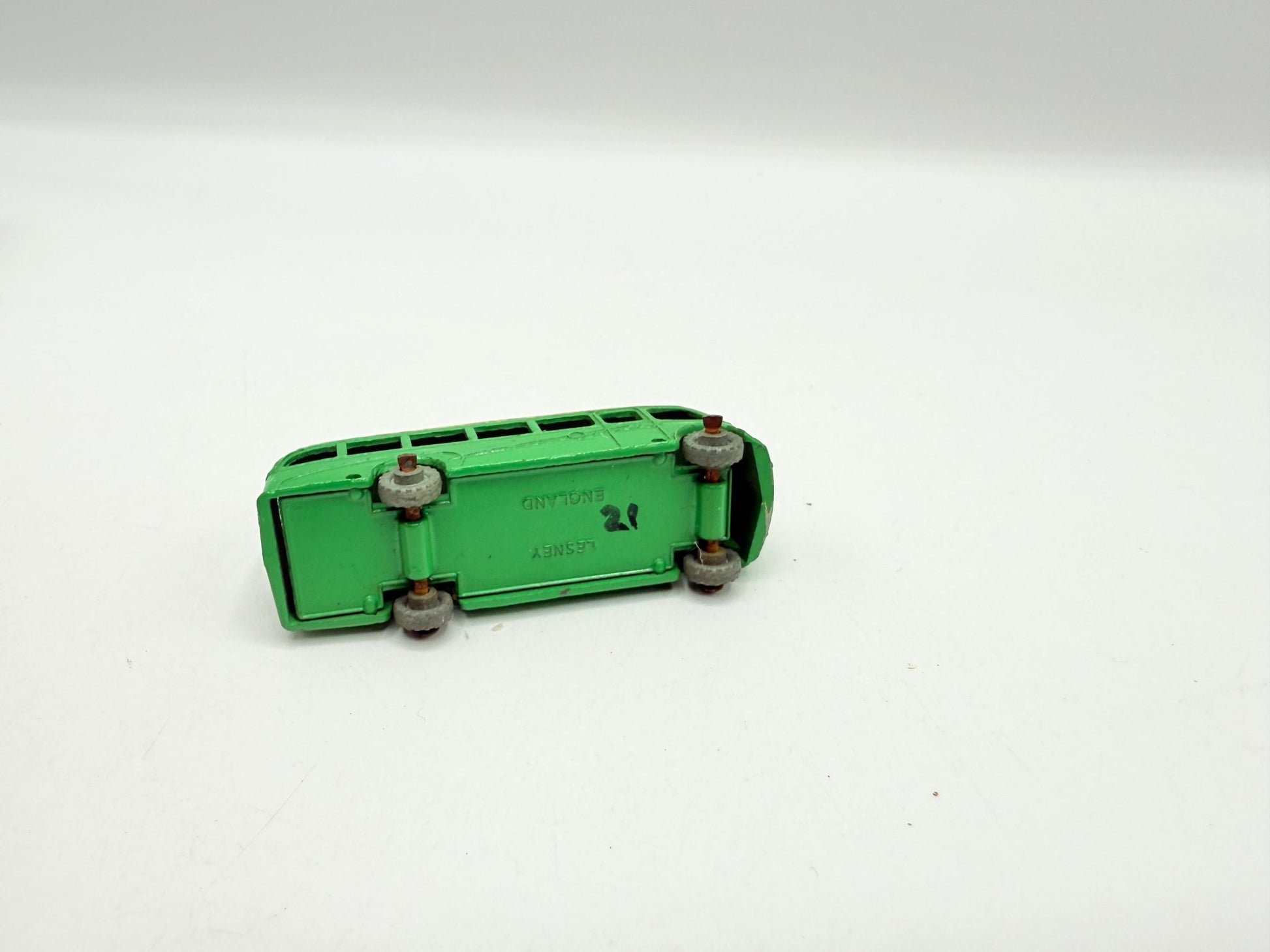 Matchbox Lesney 21a Bedford Coach (57mm) London to Glasgow - MW - Magic Matchbox