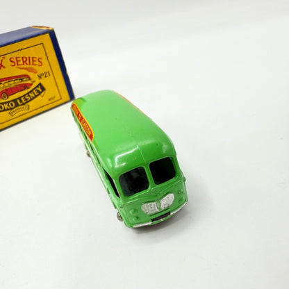 Matchbox Lesney 21b Bedford Duple Coach GPW - Magic Matchbox
