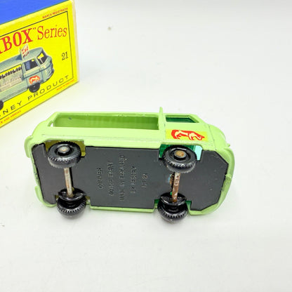 Matchbox Lesney 21c Commer Milk Float BPW Cow Decal - Magic Matchbox