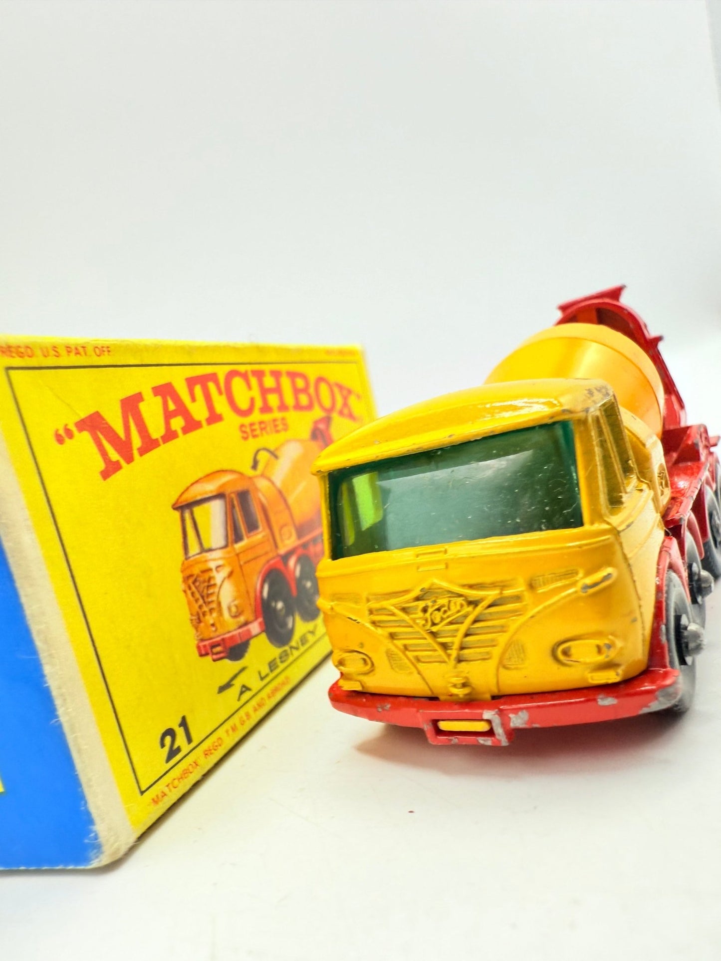 Matchbox Lesney 21d Foden Cement Truck - Magic Matchbox