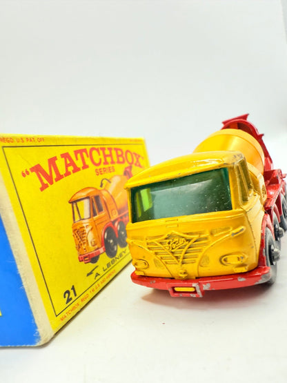 Matchbox Lesney 21d Foden Cement Truck - Magic Matchbox