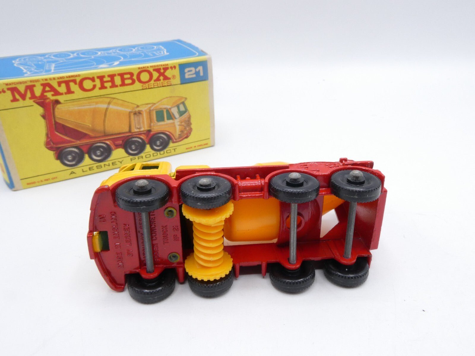 Matchbox Lesney 21d Foden Cement Truck - Magic Matchbox