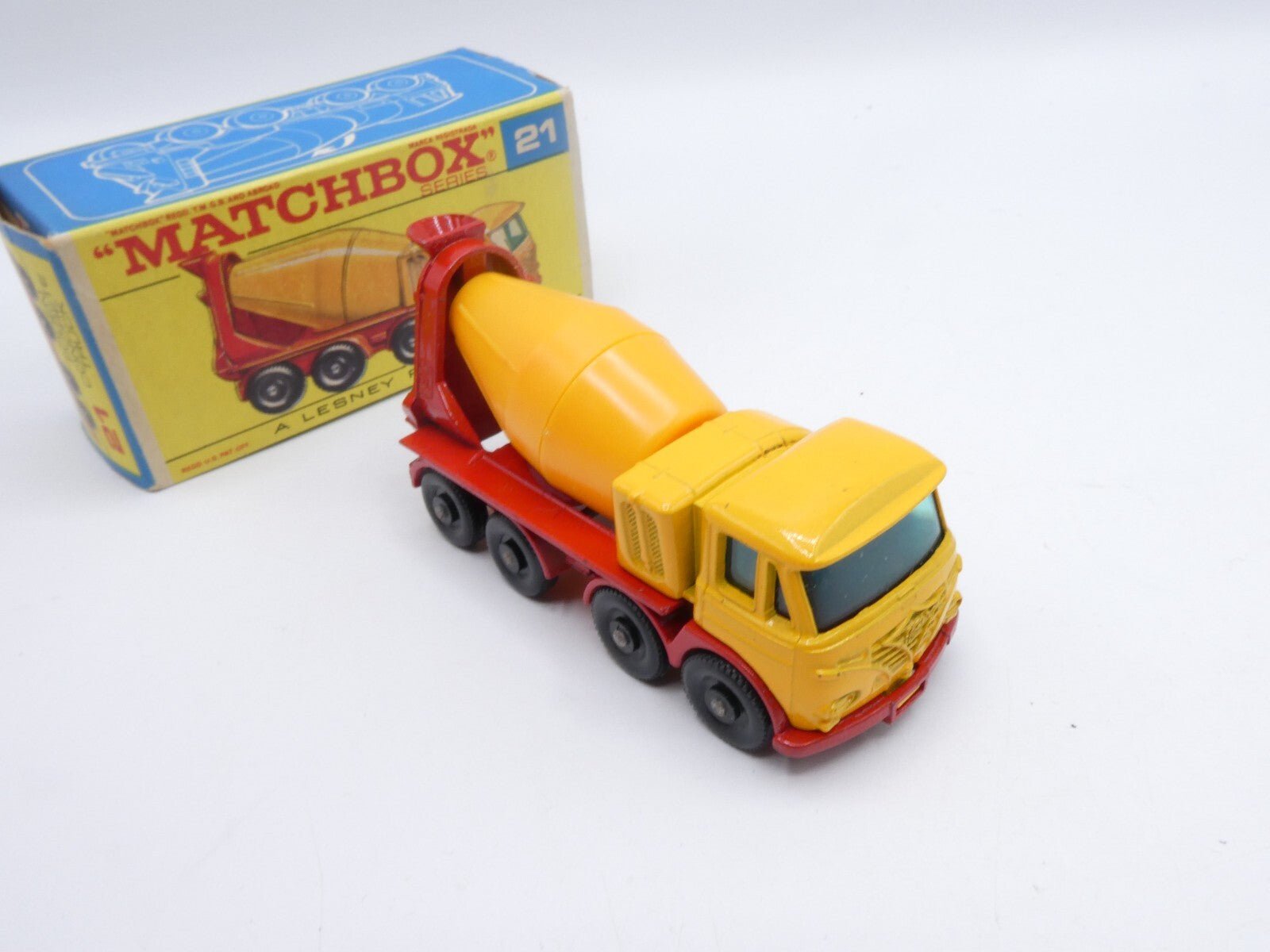 Matchbox Lesney 21d Foden Cement Truck - Magic Matchbox