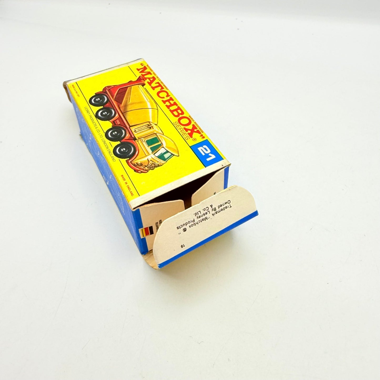 Matchbox Lesney 21d Foden Cement Truck - Magic Matchbox