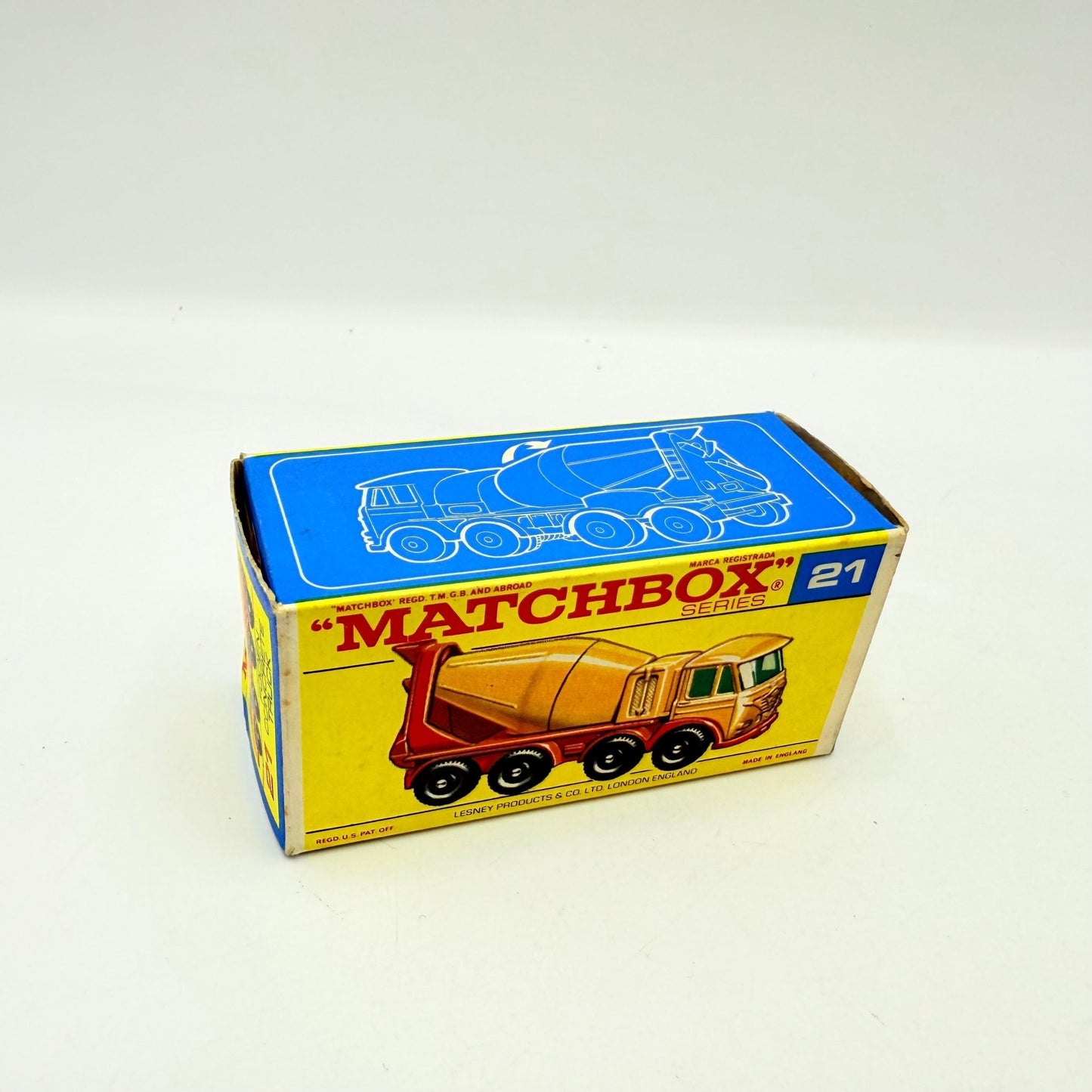 Matchbox Lesney 21d Foden Cement Truck - Magic Matchbox