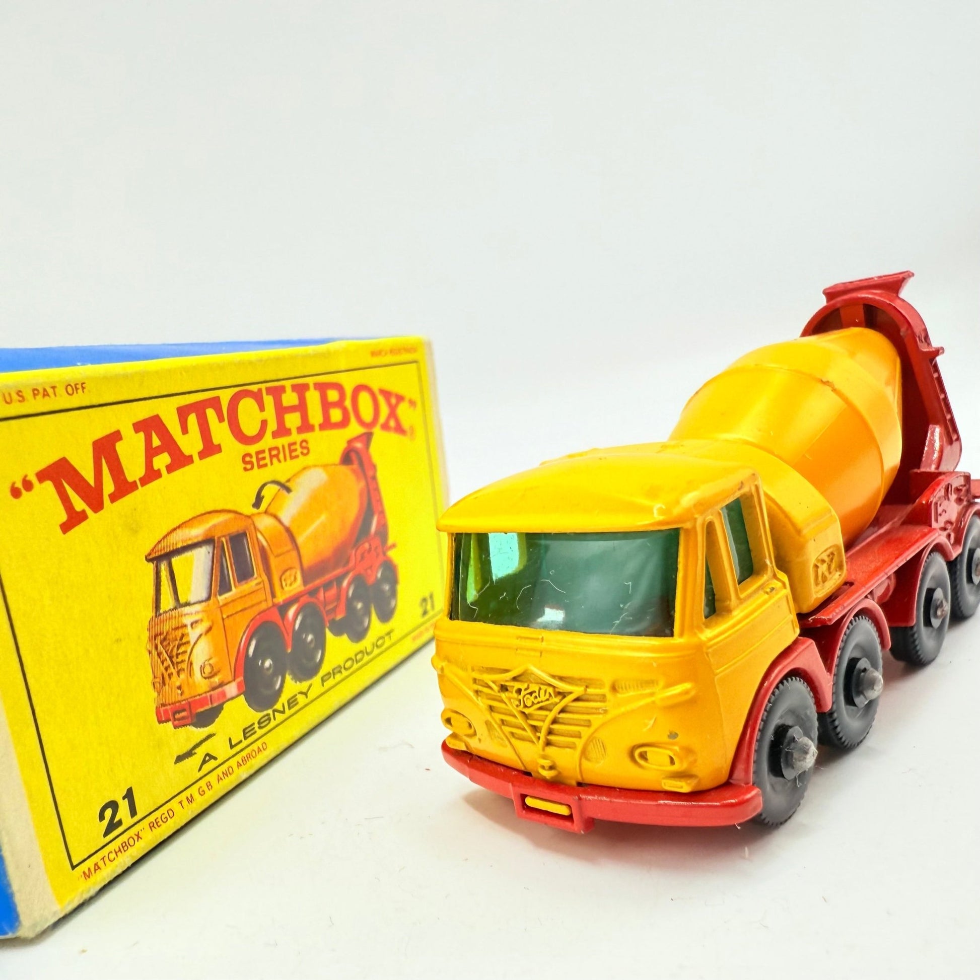 Matchbox Lesney 21d Foden Cement Truck - Magic Matchbox