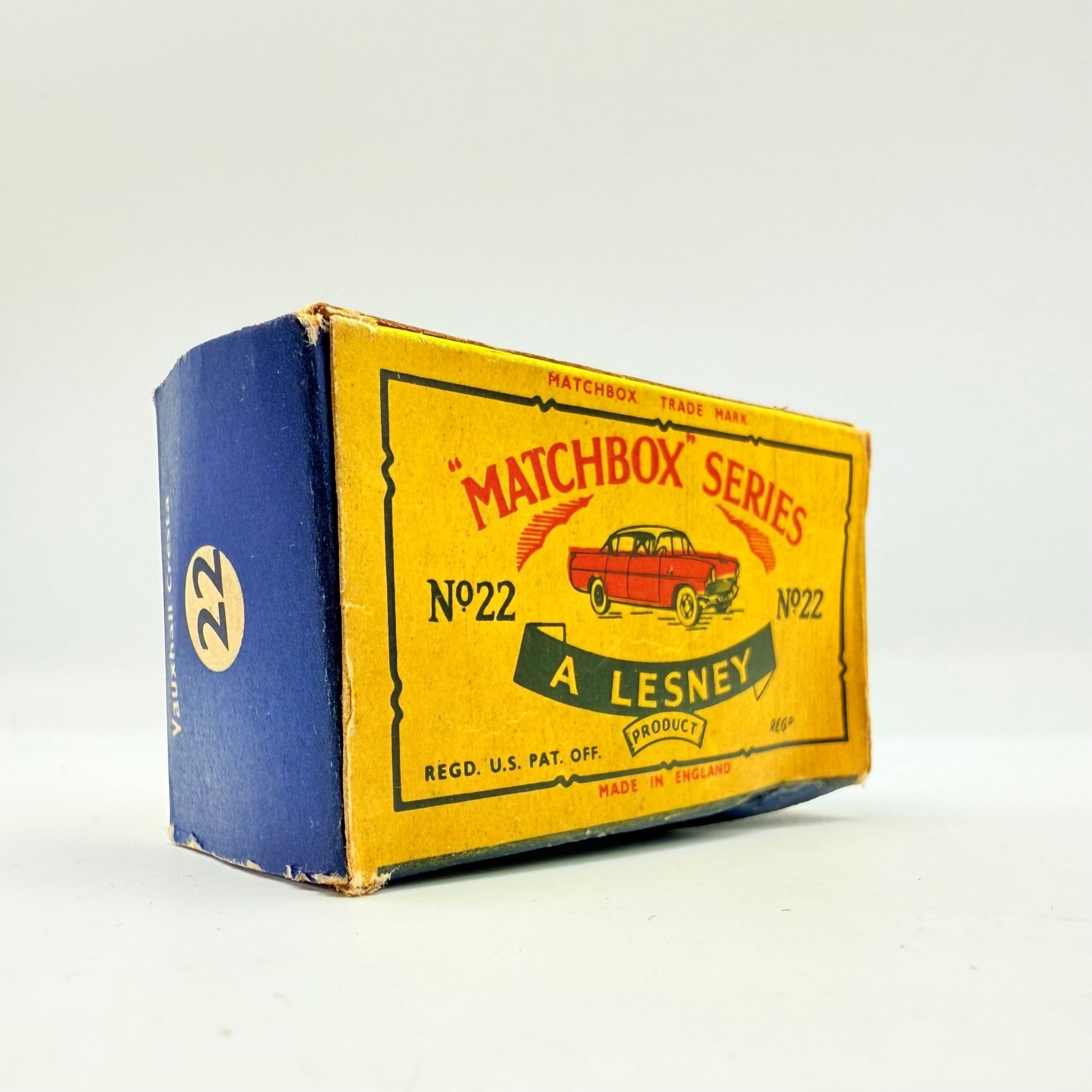 Matchbox Lesney 22b Vauxhall Cresta Empty Type C Box - Magic Matchbox