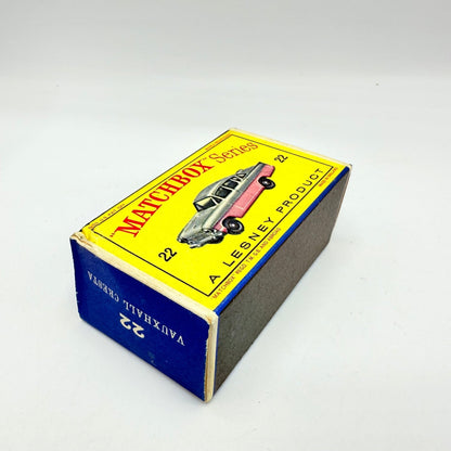 Matchbox Lesney 22b Vauxhall Cresta PA - Grey & Pink - Magic Matchbox