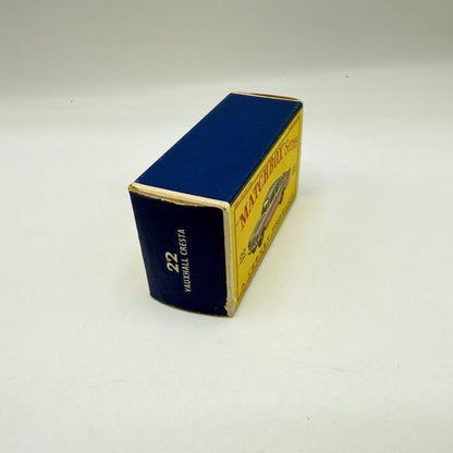 Matchbox Lesney 22b Vauxhall Cresta PA SPW Metallic Gold - Magic Matchbox