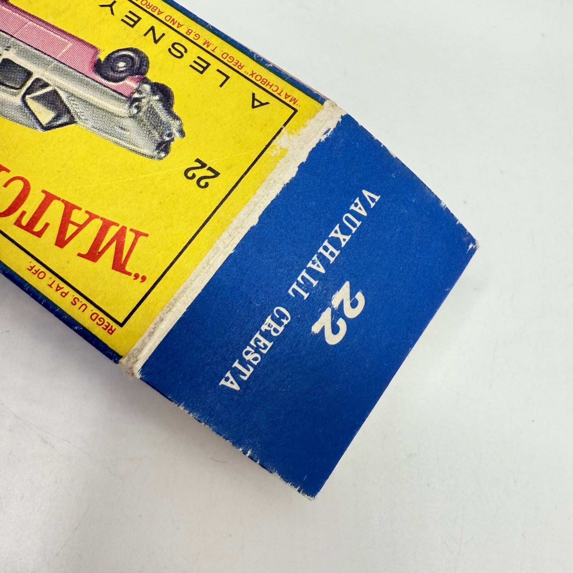 Matchbox Lesney 22b Vauxhall Cresta PA WHEEL ERROR - Magic Matchbox