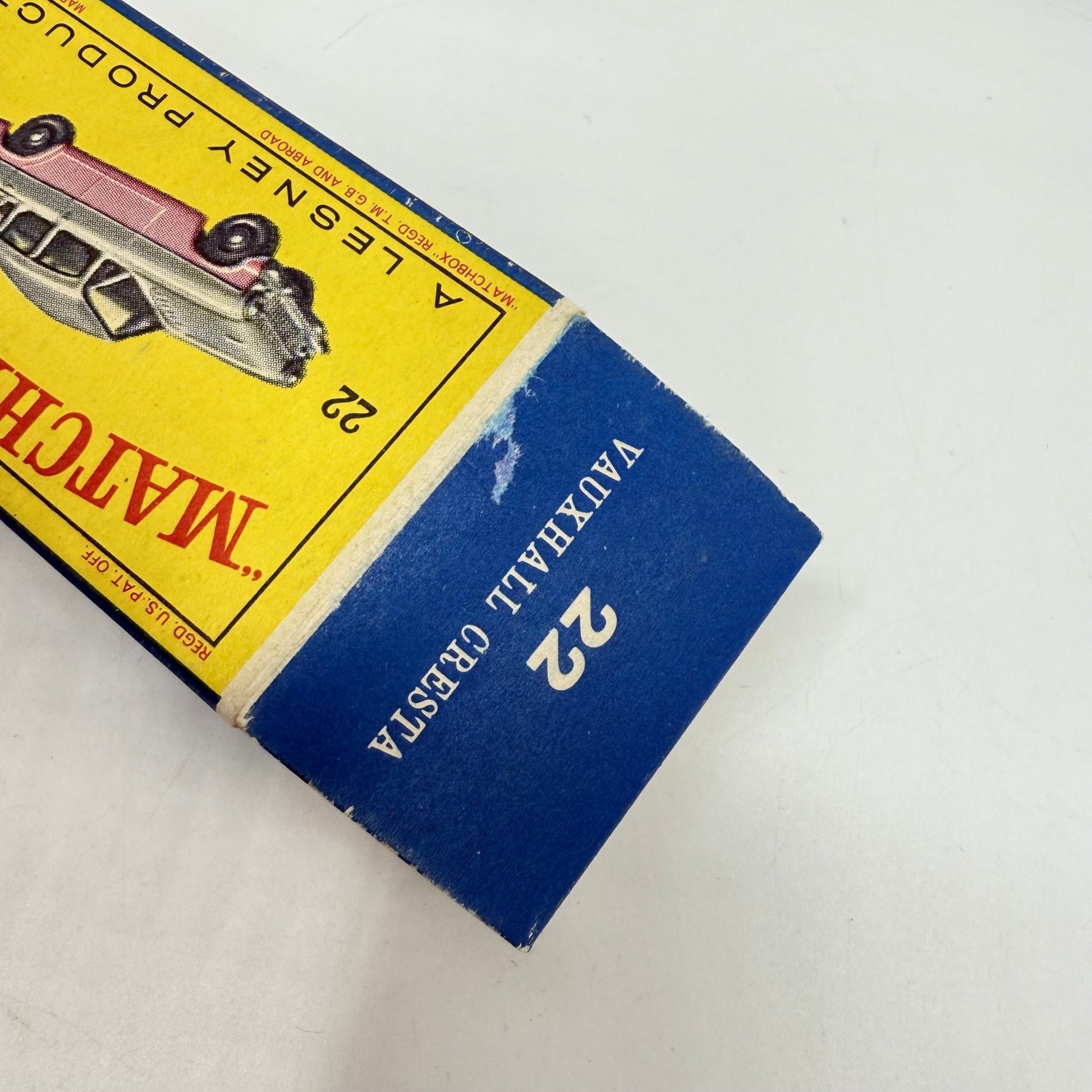 Matchbox Lesney 22b Vauxhall Cresta PA WHEEL ERROR - Magic Matchbox