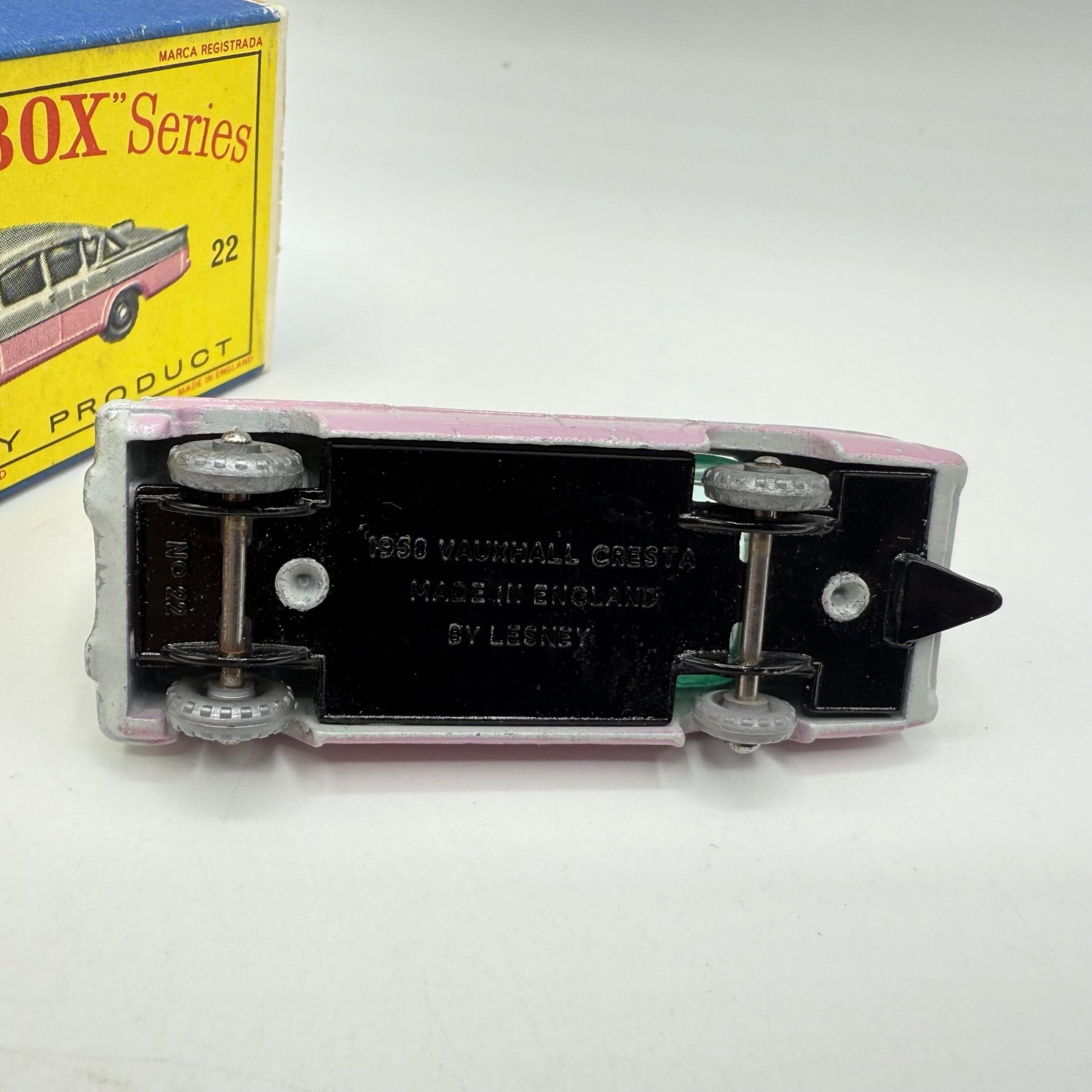 Matchbox Lesney 22b Vauxhall Cresta PA WHEEL ERROR - Magic Matchbox