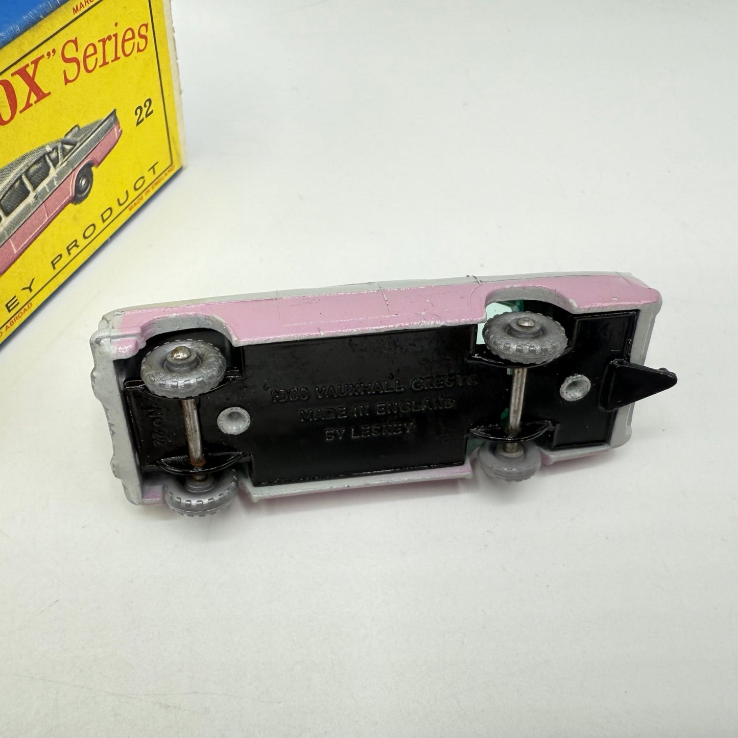 Matchbox Lesney 22b Vauxhall Cresta PA WHEEL ERROR - Magic Matchbox