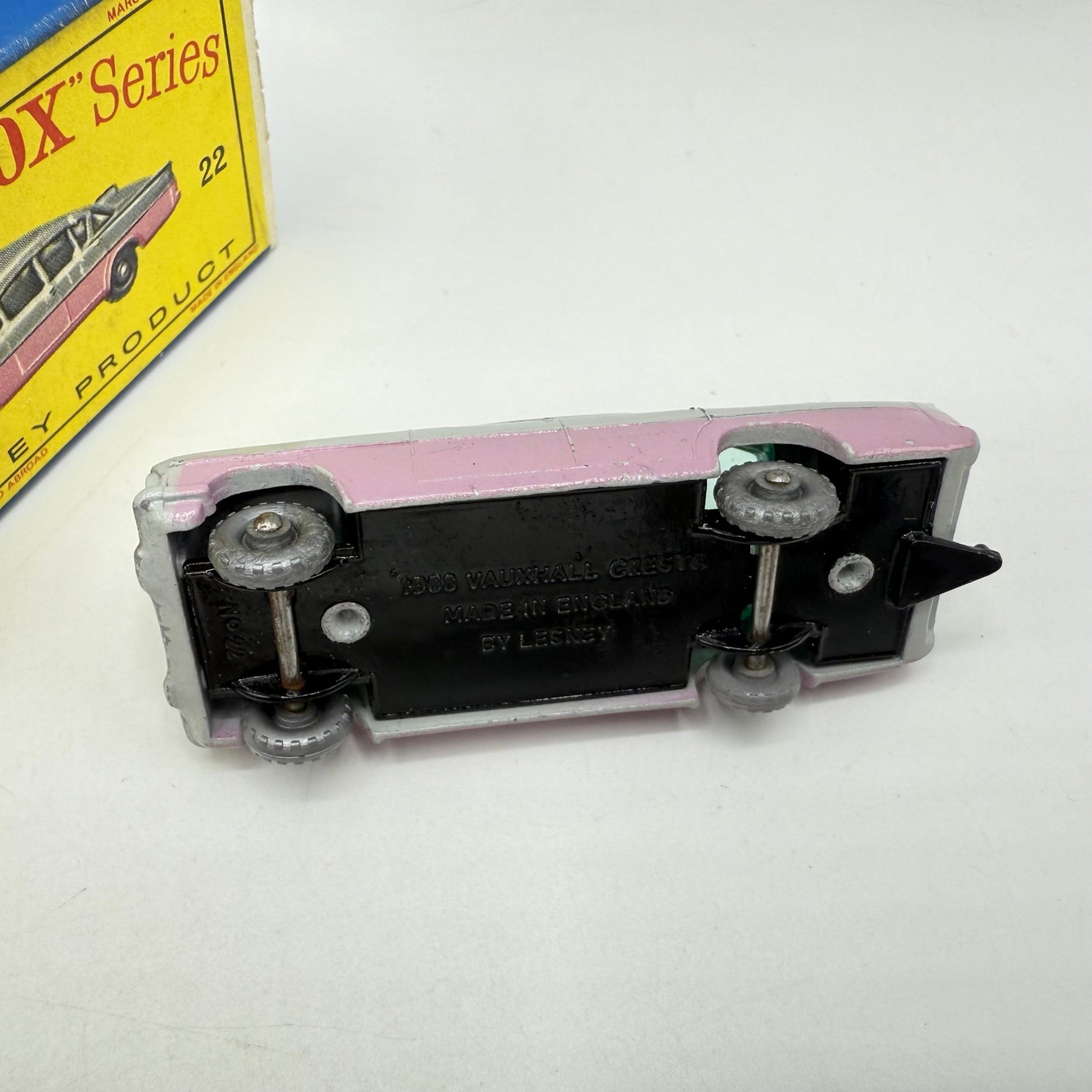 Matchbox Lesney 22b Vauxhall Cresta PA WHEEL ERROR - Magic Matchbox