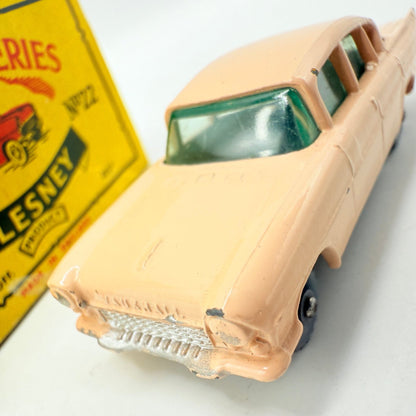 Matchbox Lesney 22b Vauxhall Cresta Pink with windows GPW - Magic Matchbox