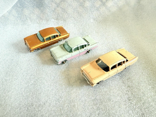 Matchbox Lesney 22b Vauxhall Cresta X 3 Play Worn Models - Magic Matchbox