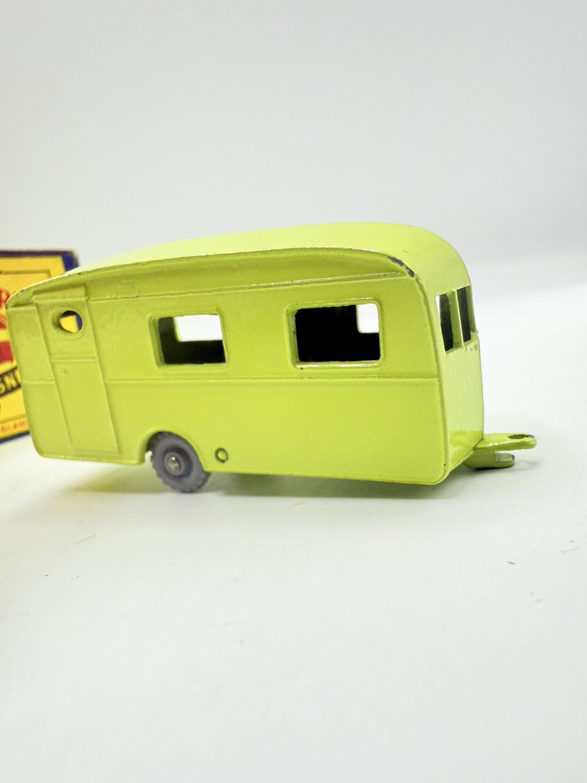 Matchbox Lesney 23b Caravan Lime Green GPW - Magic Matchbox