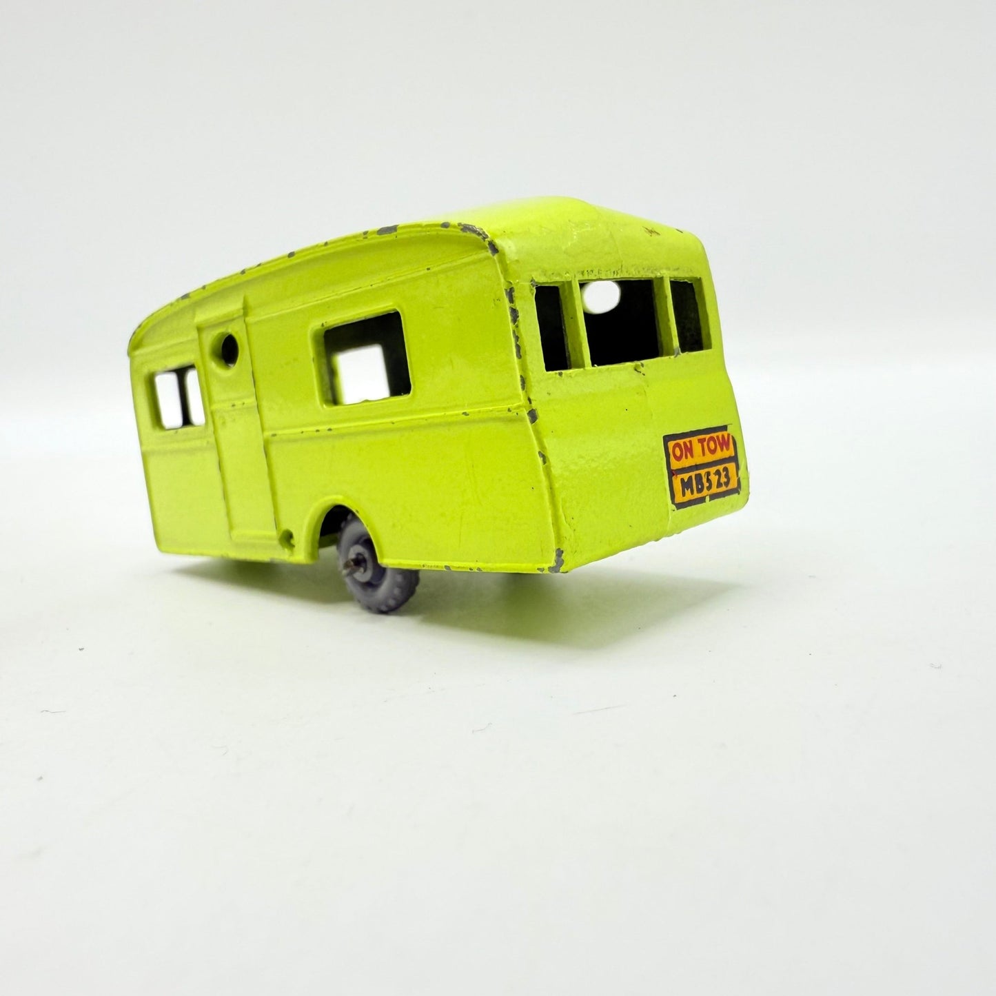 Matchbox Lesney 23b Caravan Lime Green GPW - Magic Matchbox
