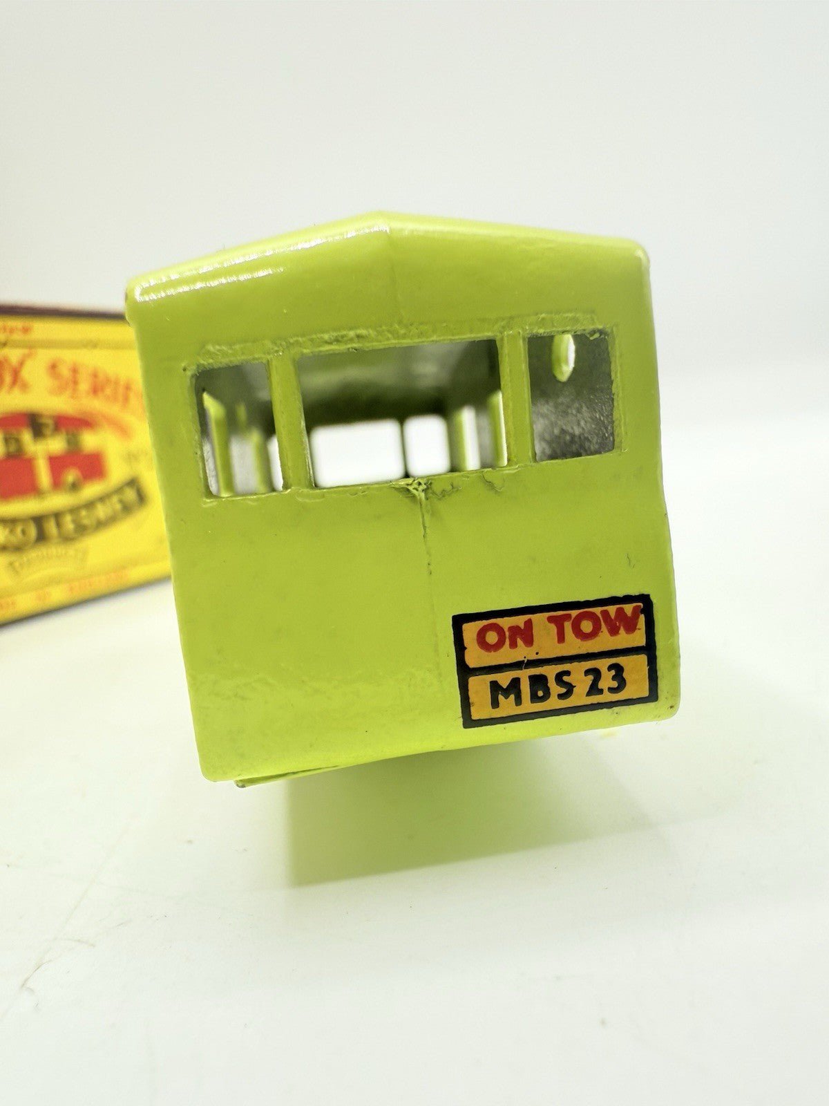 Matchbox Lesney 23b Caravan Lime Green GPW - Magic Matchbox