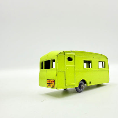 Matchbox Lesney 23b Caravan Lime Green GPW - Magic Matchbox