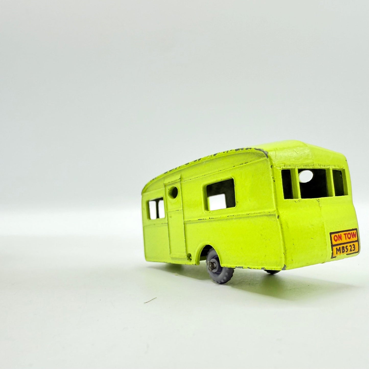 Matchbox Lesney 23b Caravan Lime Green GPW - Magic Matchbox