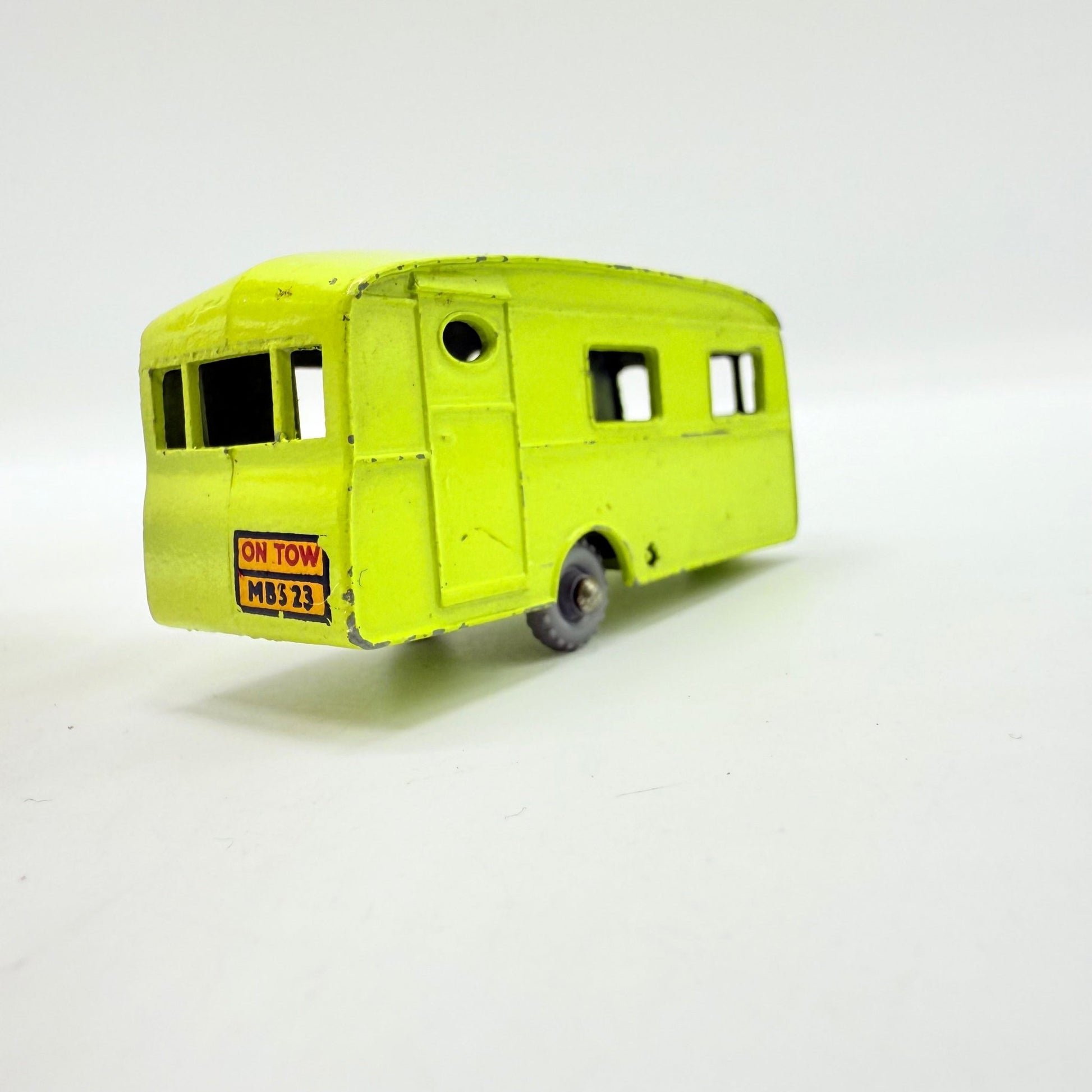 Matchbox Lesney 23b Caravan Lime Green GPW - Magic Matchbox
