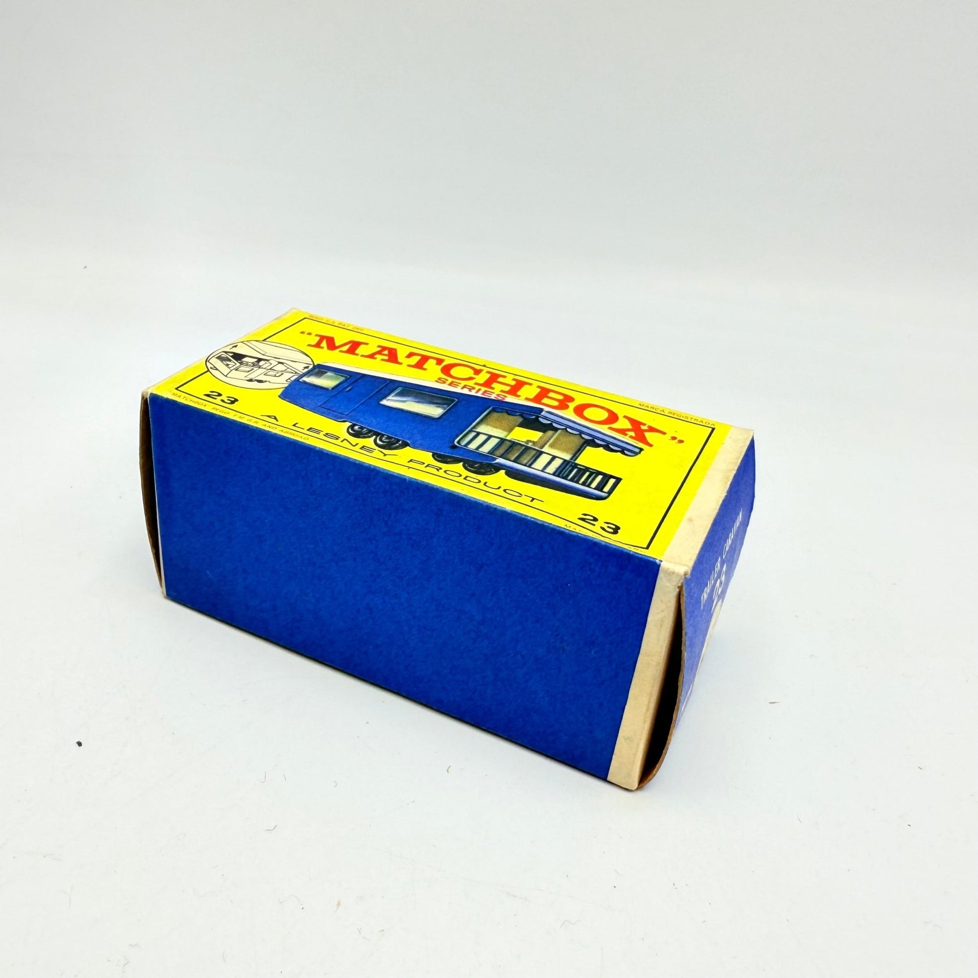 Matchbox Lesney 23d Trailer Caravan - Magic Matchbox