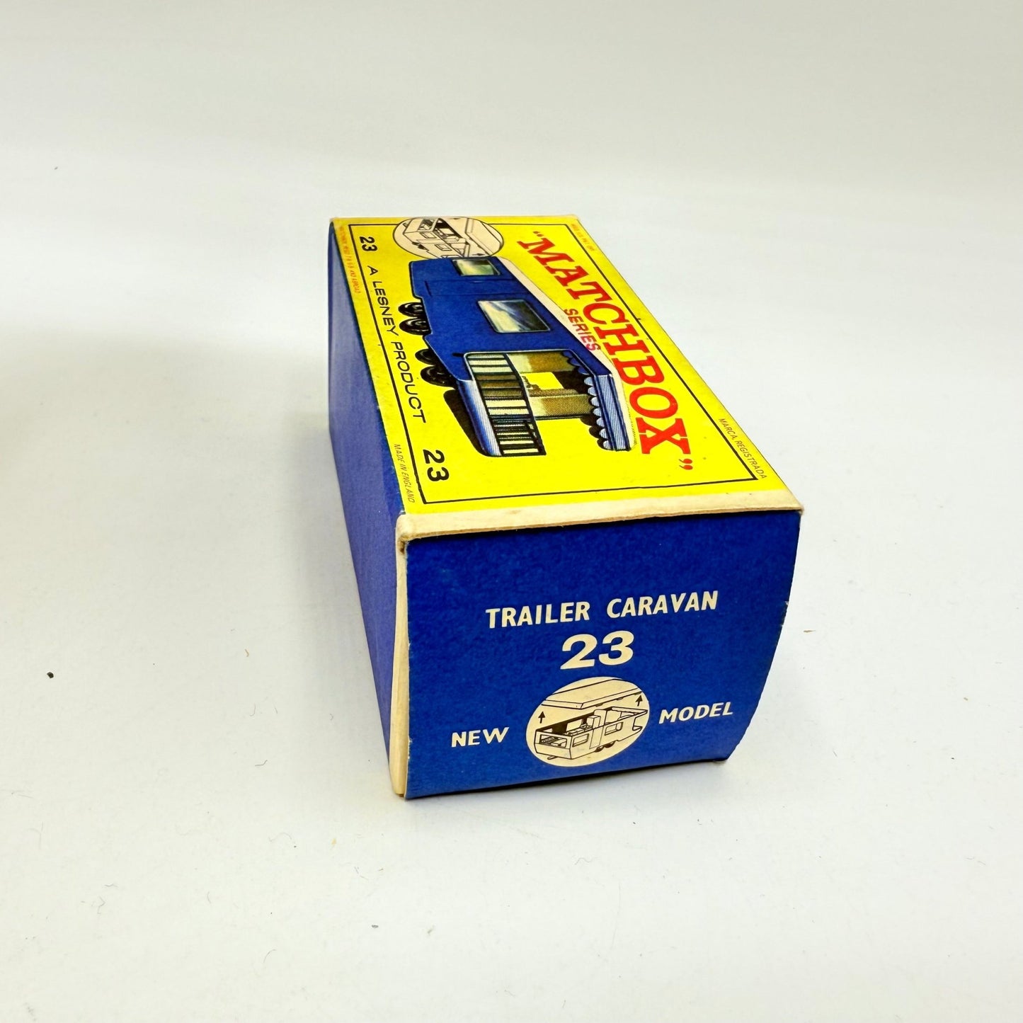 Matchbox Lesney 23d Trailer Caravan - Magic Matchbox