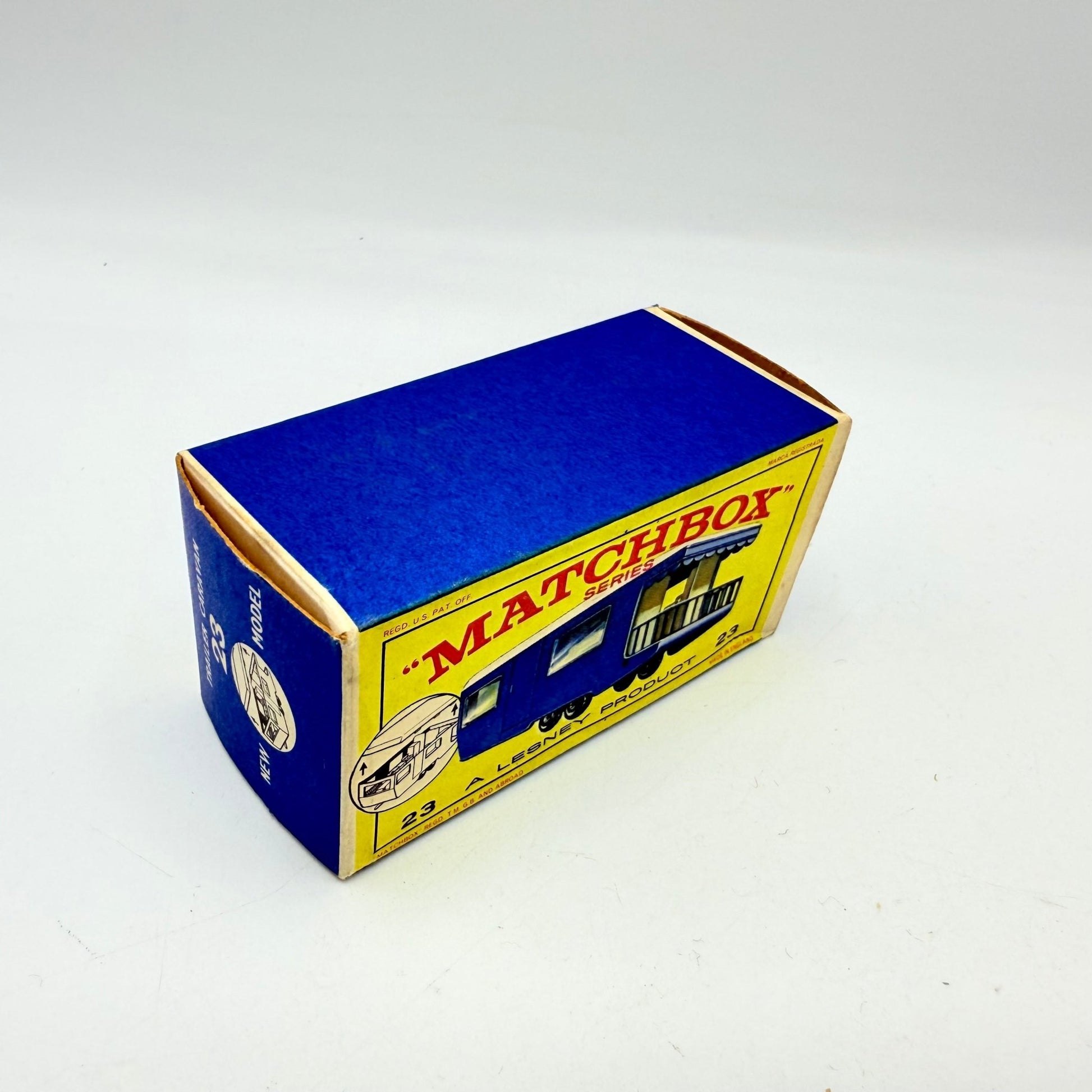 Matchbox Lesney 23d Trailer Caravan - Magic Matchbox