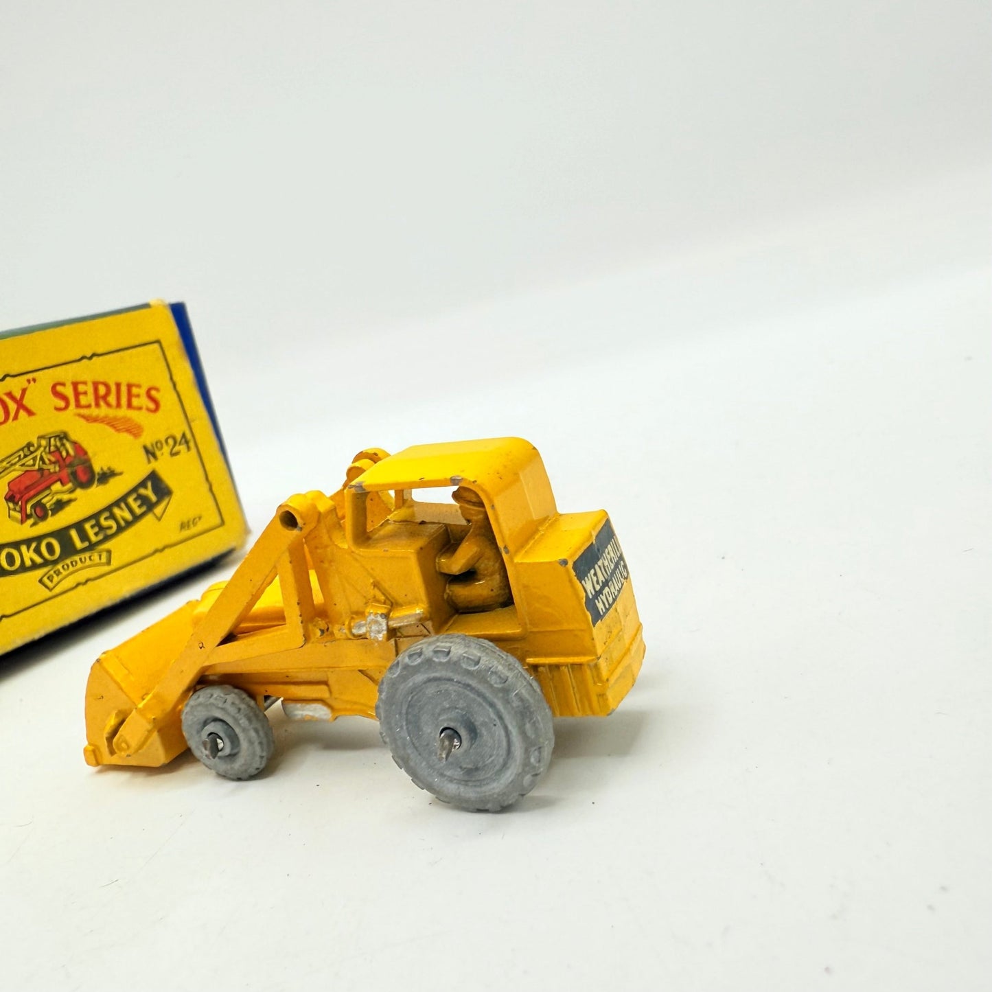 Matchbox Lesney 24a Weatherill Hydraulic Excavator - Magic Matchbox