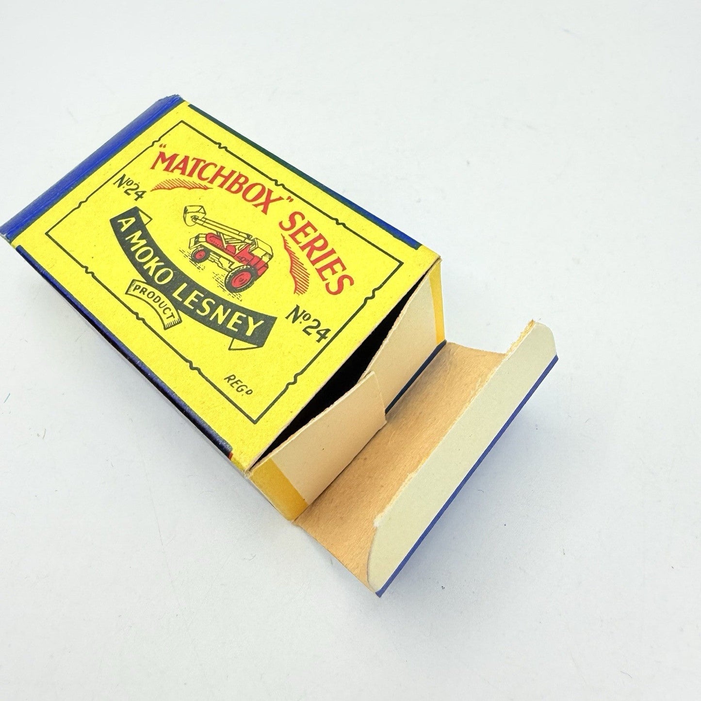 Matchbox Lesney 24a Weatherill Hydraulic Excavator & Original Box - Magic Matchbox