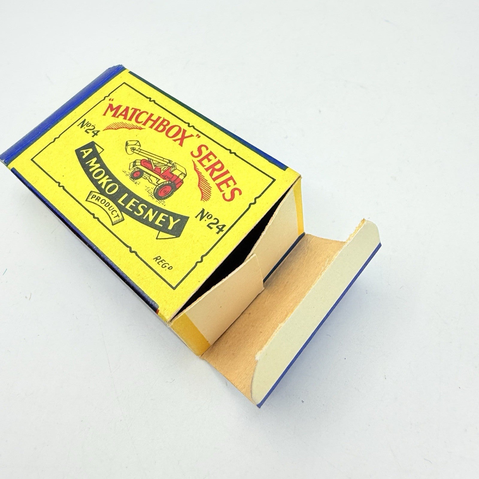 Matchbox Lesney 24a Weatherill Hydraulic Excavator & Original Box - Magic Matchbox