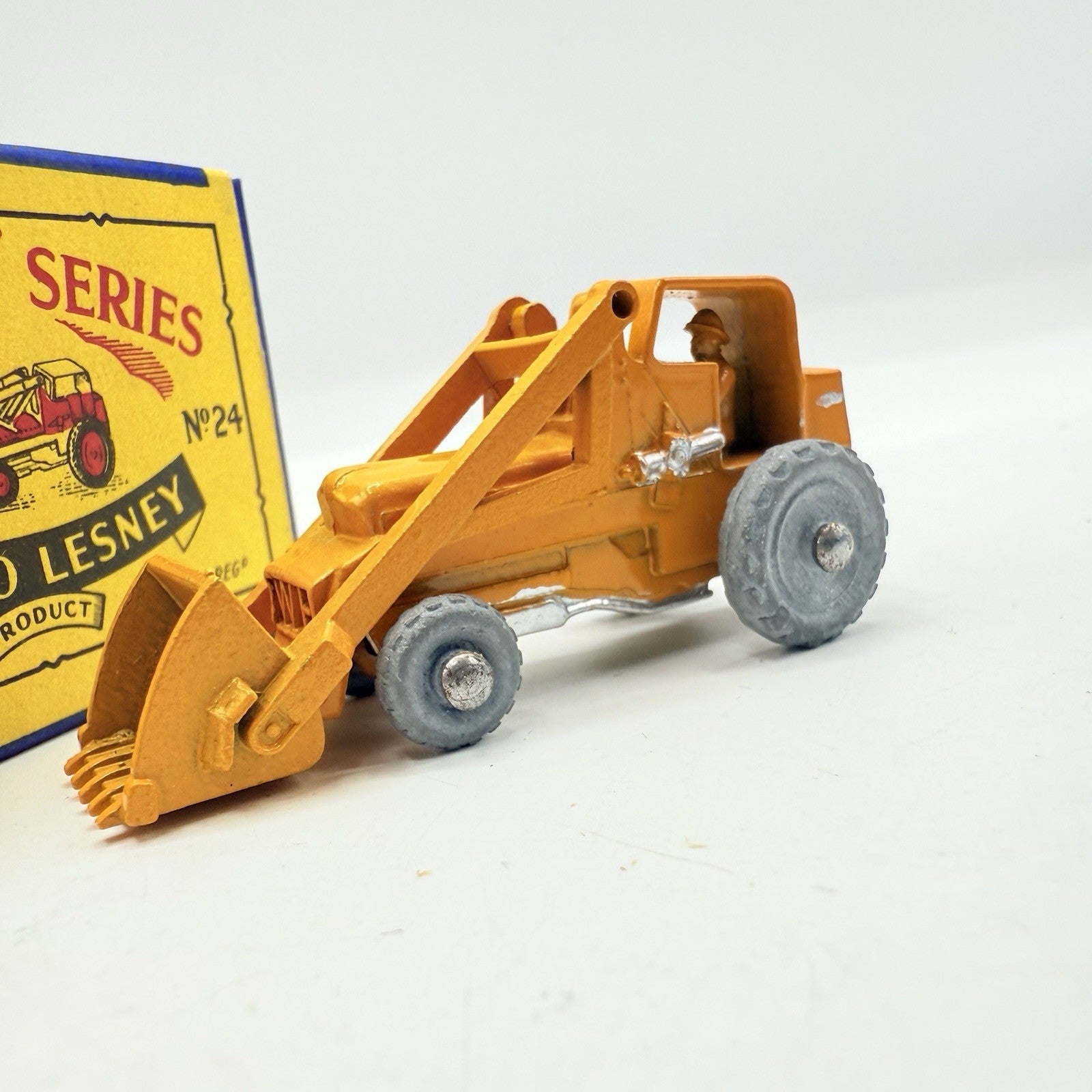 Matchbox Lesney 24a Weatherill Hydraulic Excavator & Original Box - Magic Matchbox