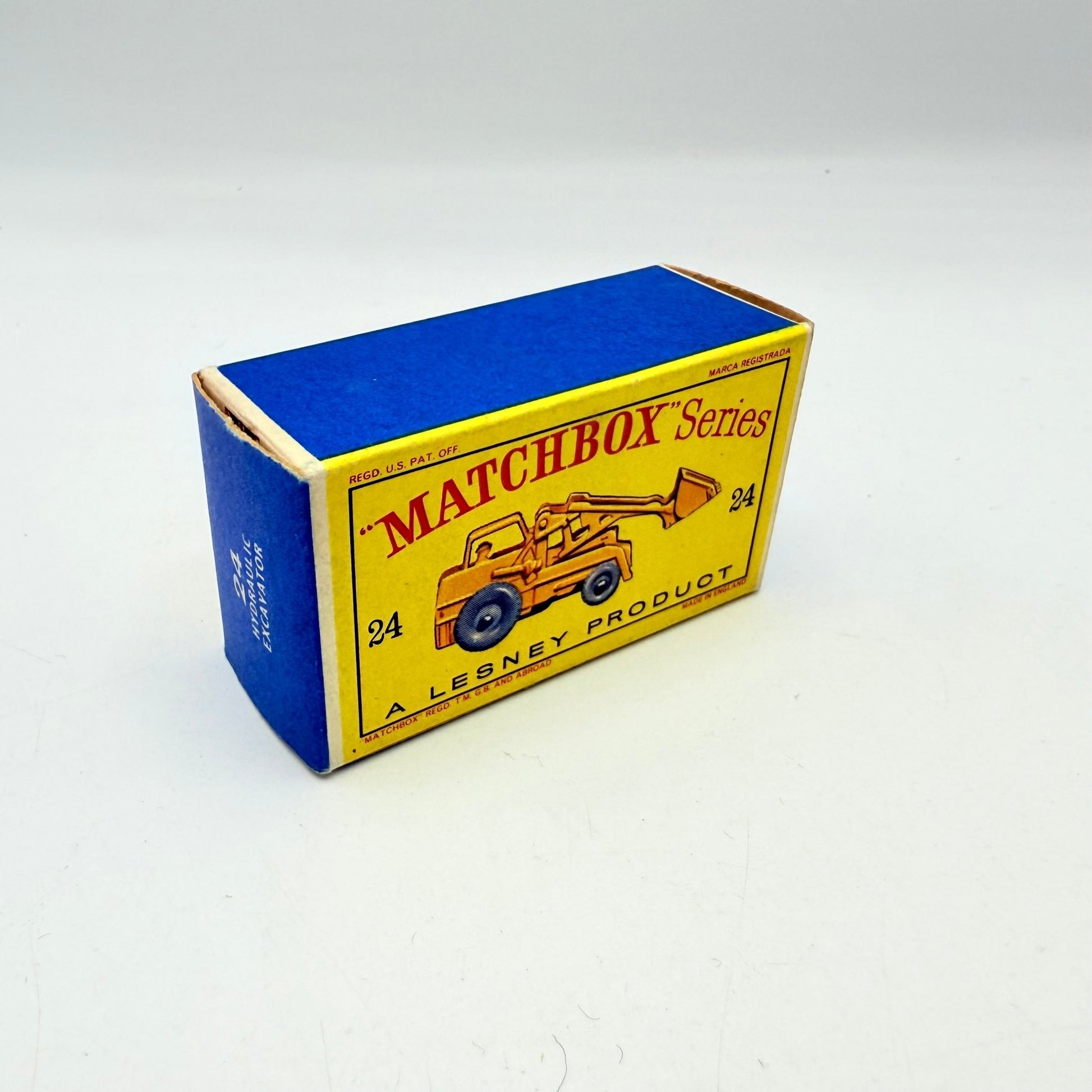Matchbox Lesney 24b Weatherill Hydraulic Excavator BPW - Magic Matchbox