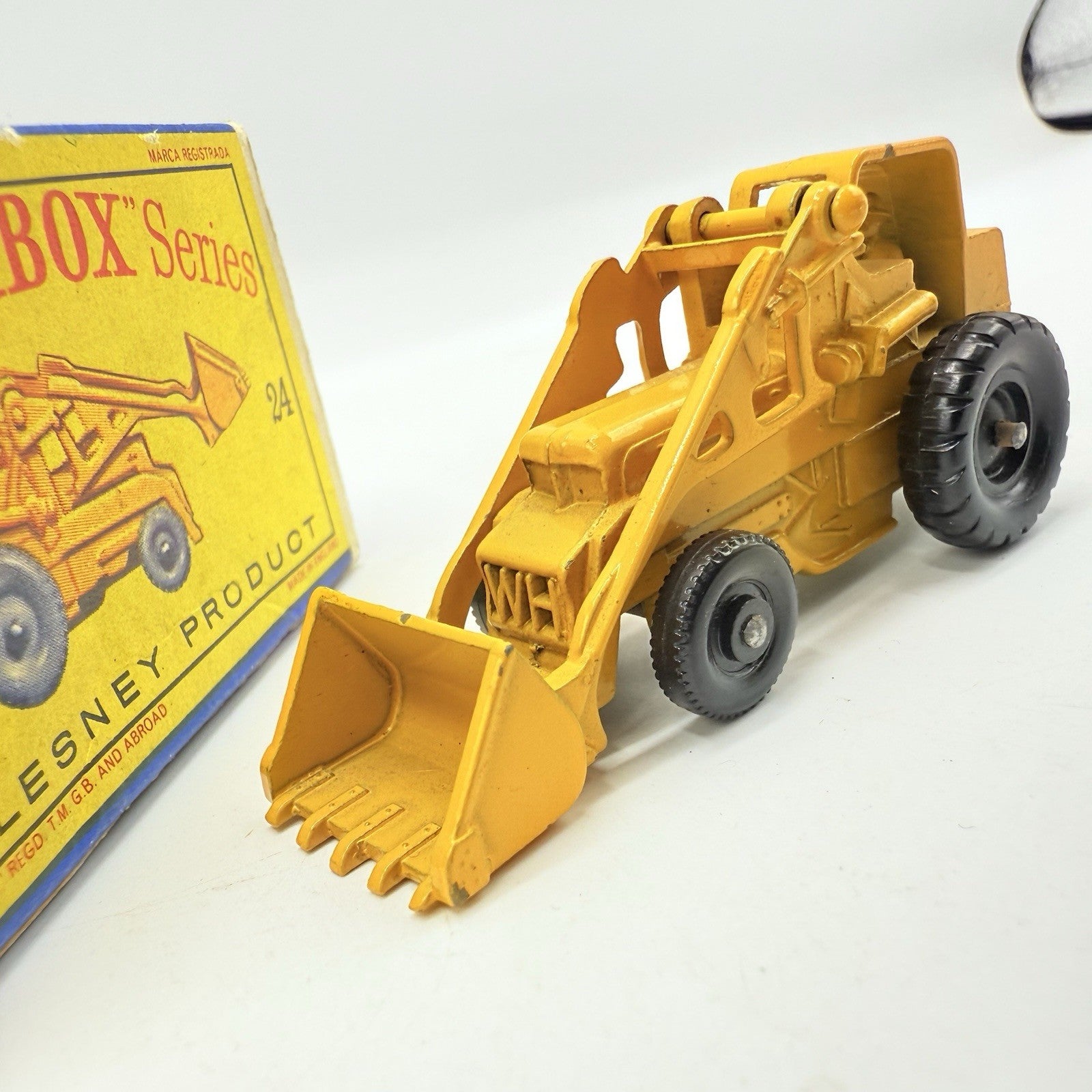 Matchbox Lesney 24b Weatherill Hydraulic Excavator BPW - Magic Matchbox