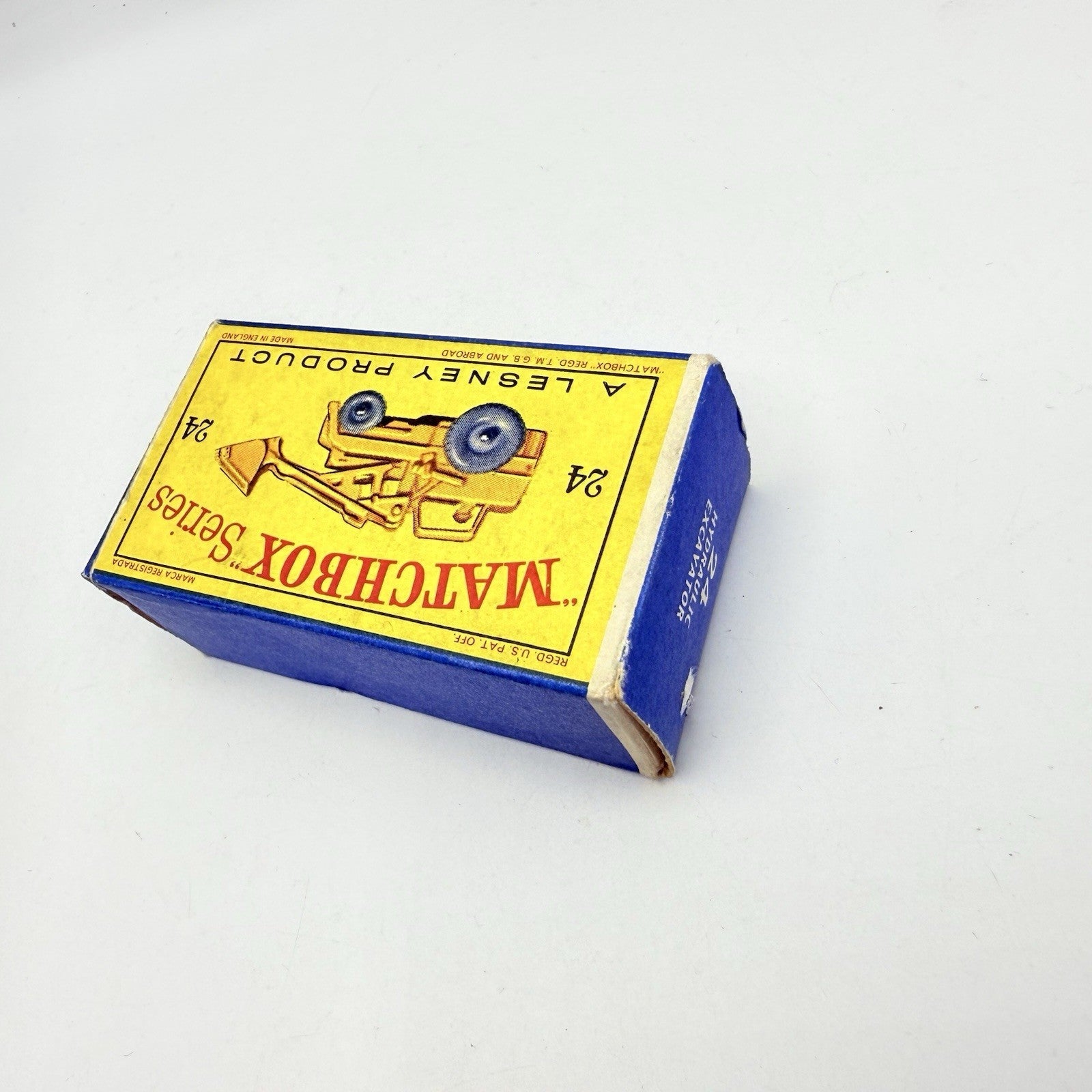Matchbox Lesney 24b Weatherill Hydraulic Excavator BPW - Magic Matchbox