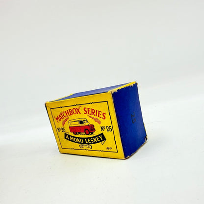 Matchbox Lesney 25a Bedford Dunlop Van Empty Original Box - Magic Matchbox