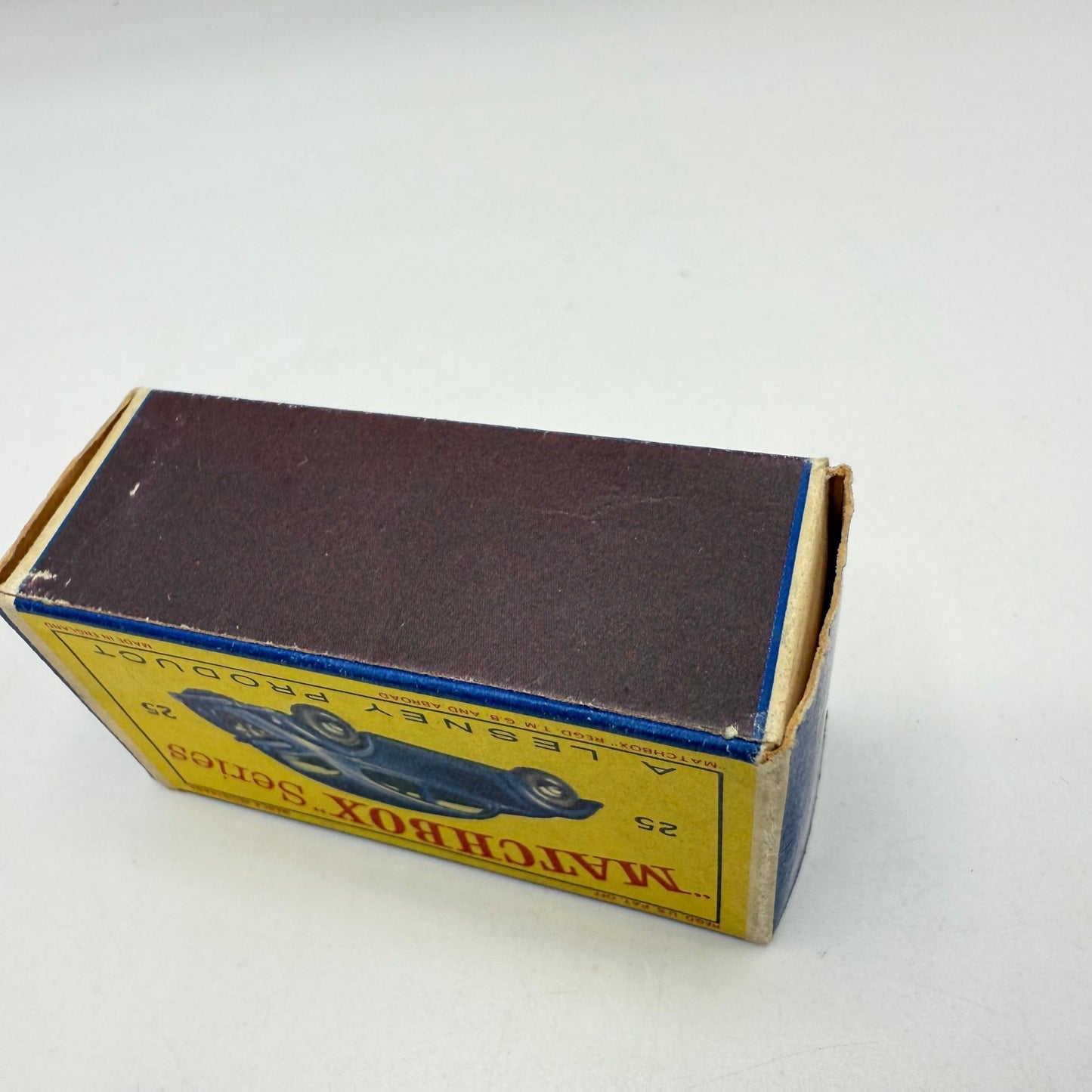 Matchbox Lesney 25b Volkswagen Beetle MIS - SPELT BASE - Magic Matchbox