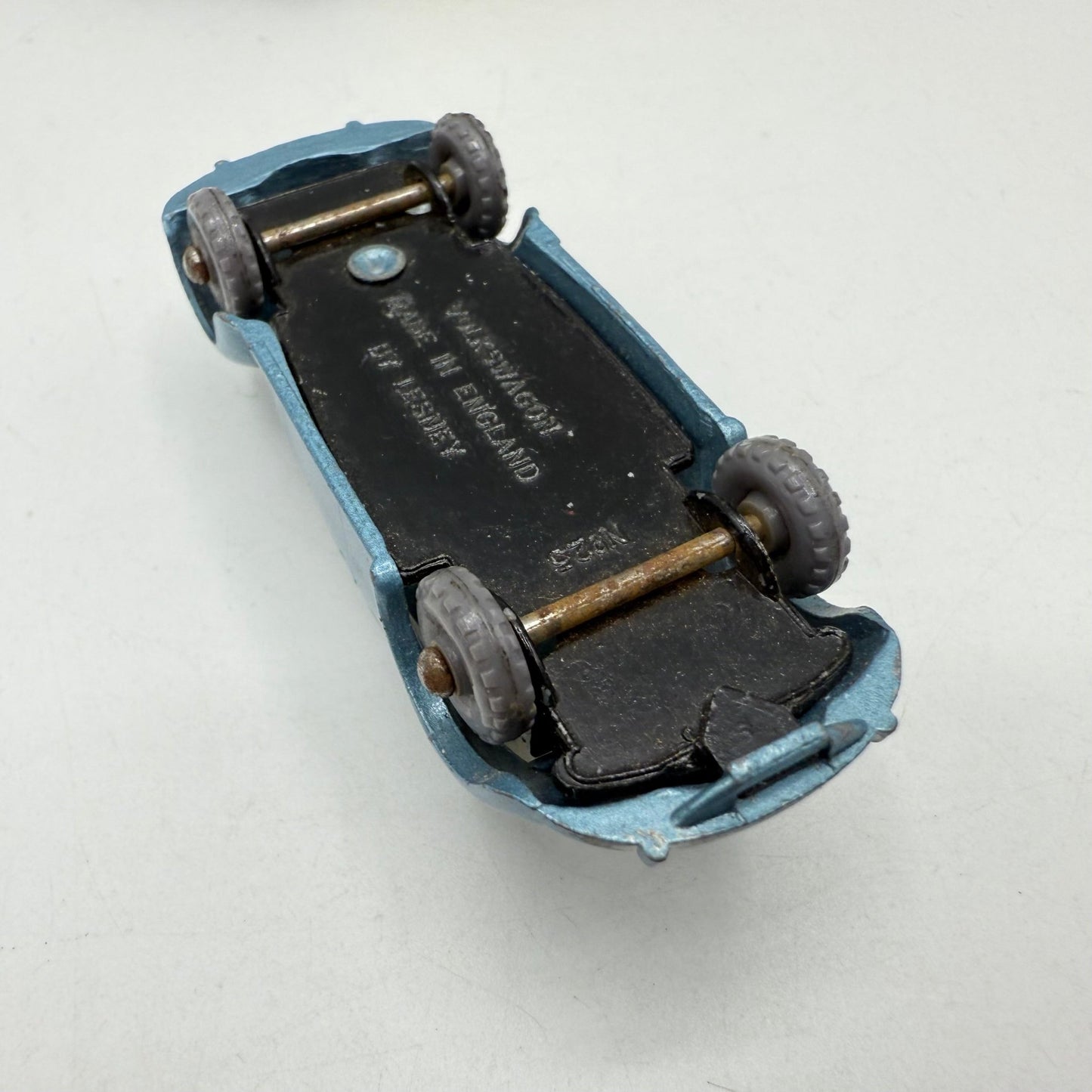 Matchbox Lesney 25b Volkswagen Beetle MIS - SPELT BASE - Magic Matchbox