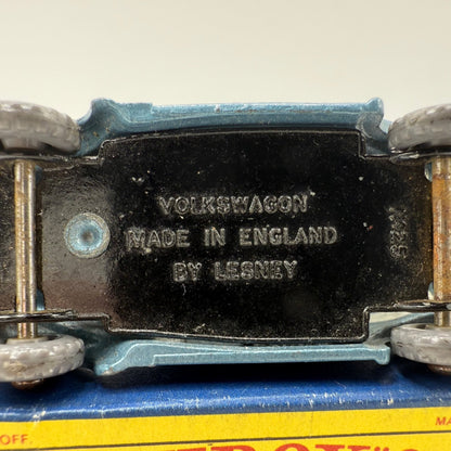 Matchbox Lesney 25b Volkswagen Beetle MIS - SPELT BASE - Magic Matchbox