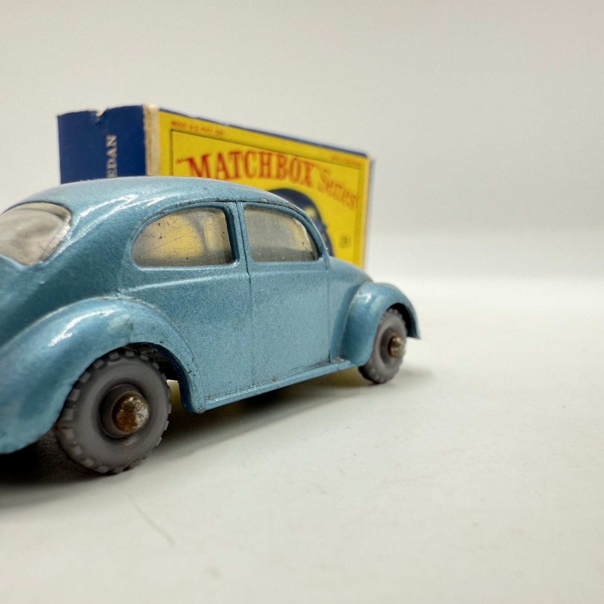 Matchbox Lesney 25b Volkswagen Beetle MIS - SPELT BASE - Magic Matchbox