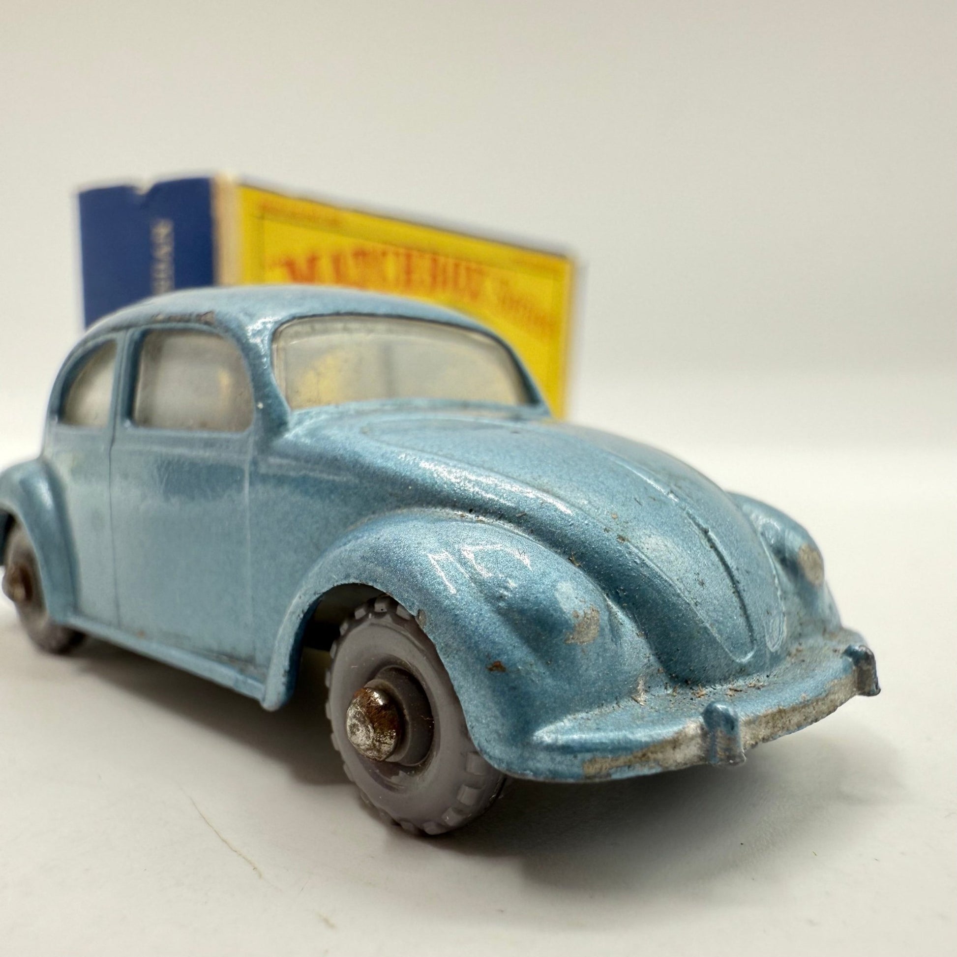 Matchbox Lesney 25b Volkswagen Beetle MIS - SPELT BASE - Magic Matchbox