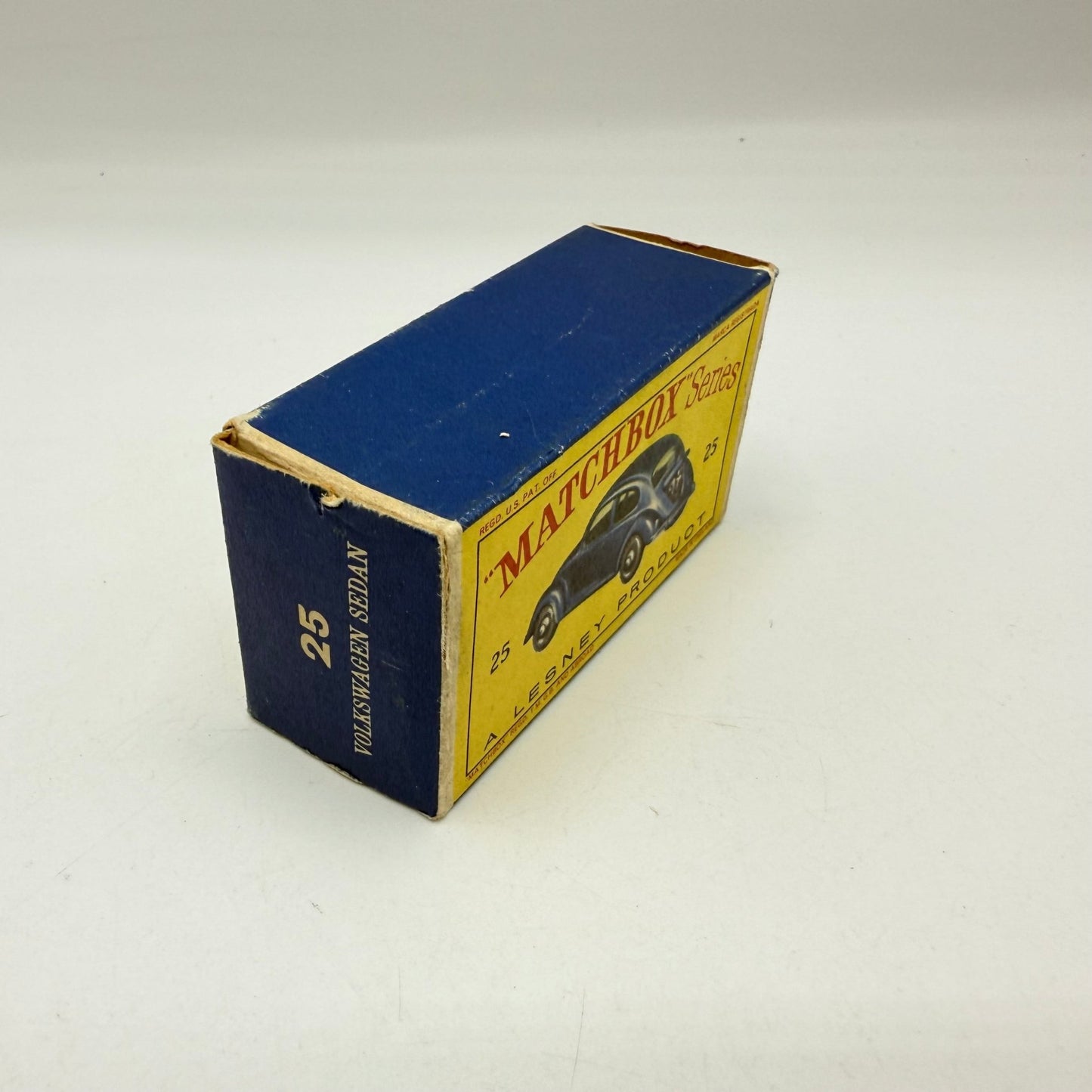 Matchbox Lesney 25b Volkswagen Beetle MIS - SPELT BASE - Magic Matchbox