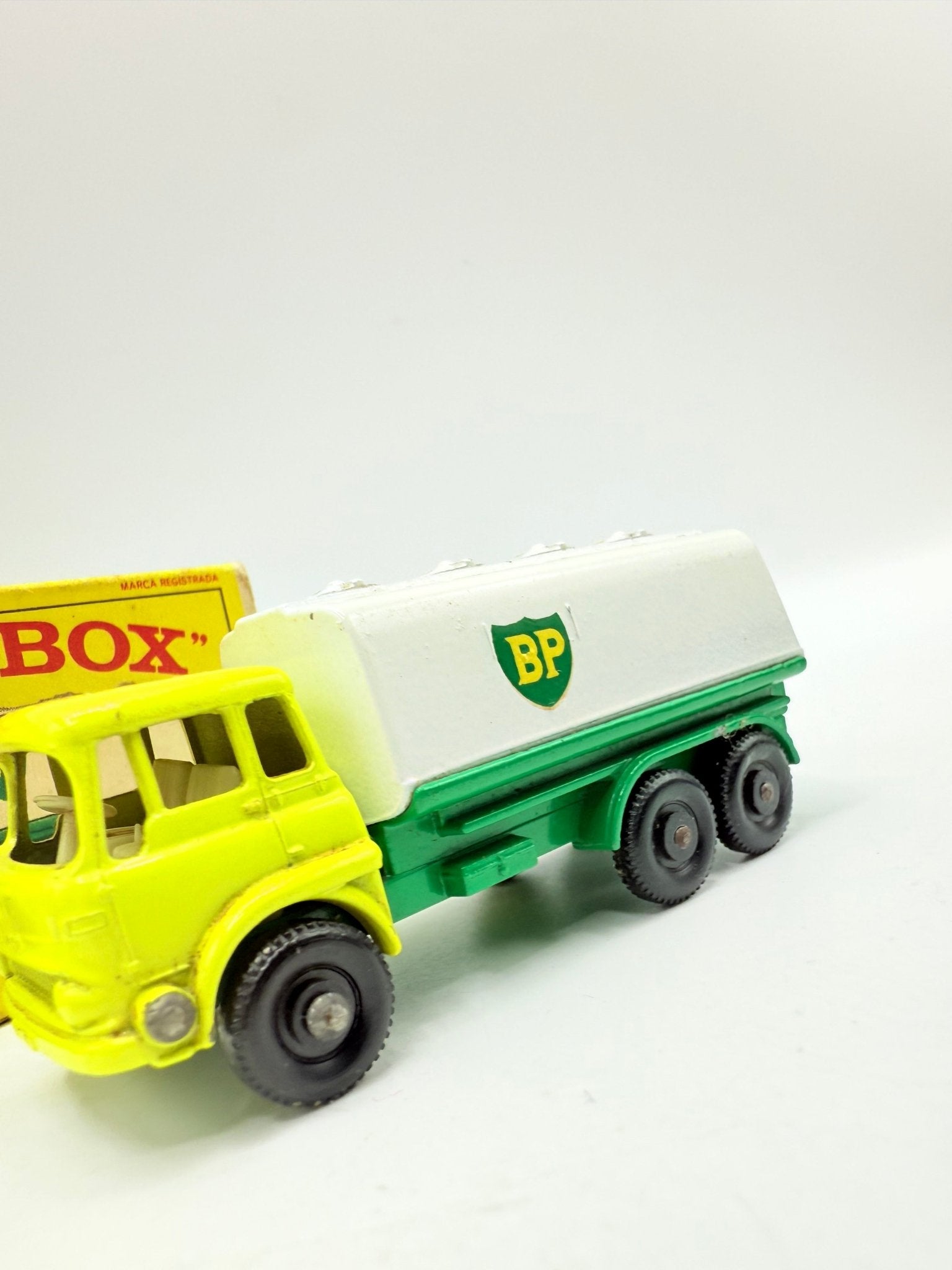Matchbox Lesney 25c BP Tanker with decals - Magic Matchbox