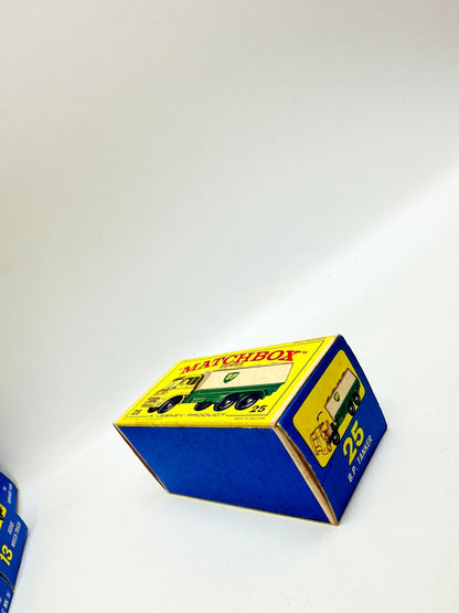 Matchbox Lesney 25c BP Tanker with decals - Magic Matchbox