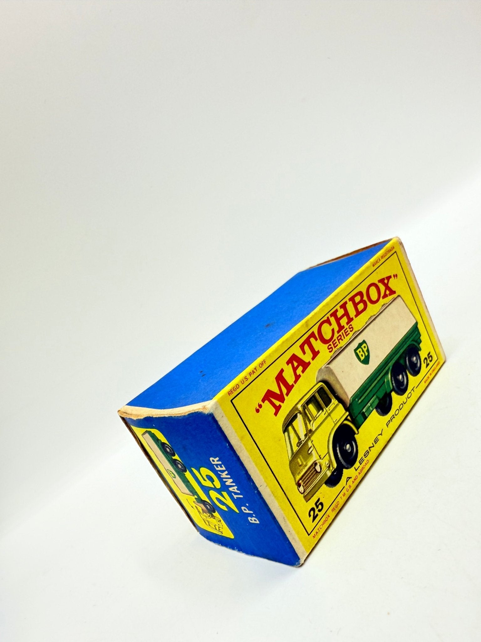 Matchbox Lesney 25c BP Tanker with decals - Magic Matchbox
