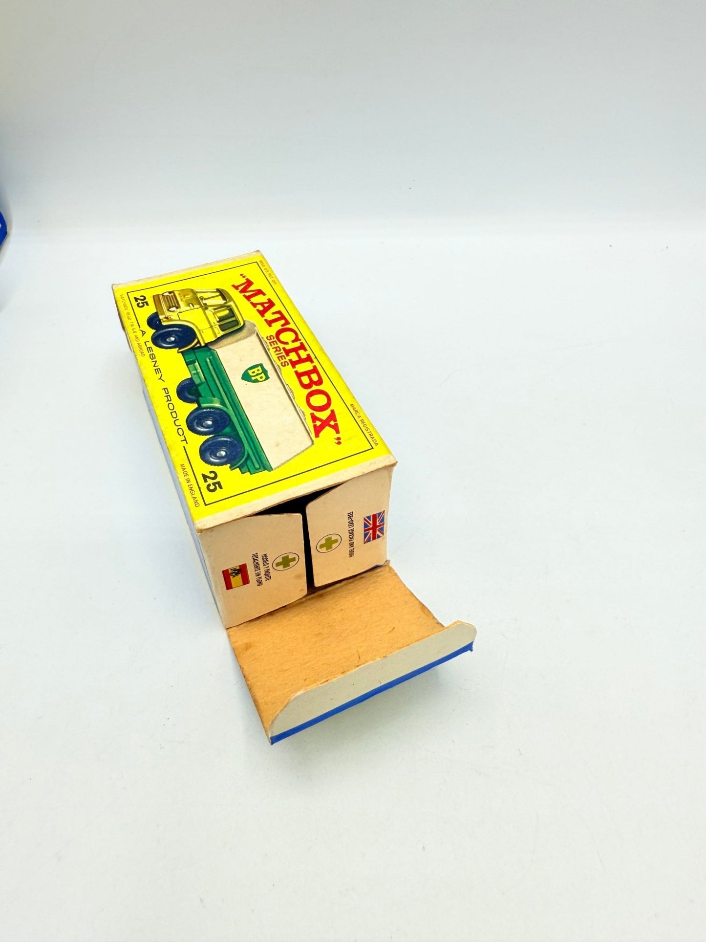 Matchbox Lesney 25c BP Tanker with decals - Magic Matchbox