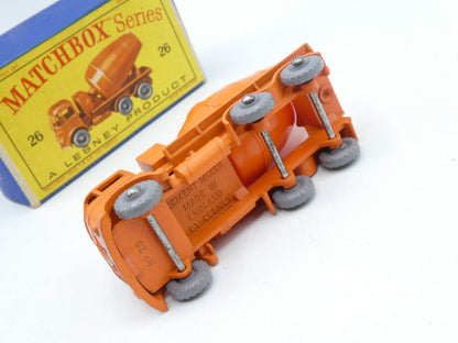 Matchbox Lesney 26b Foden Cement Mixer GPW - Magic Matchbox