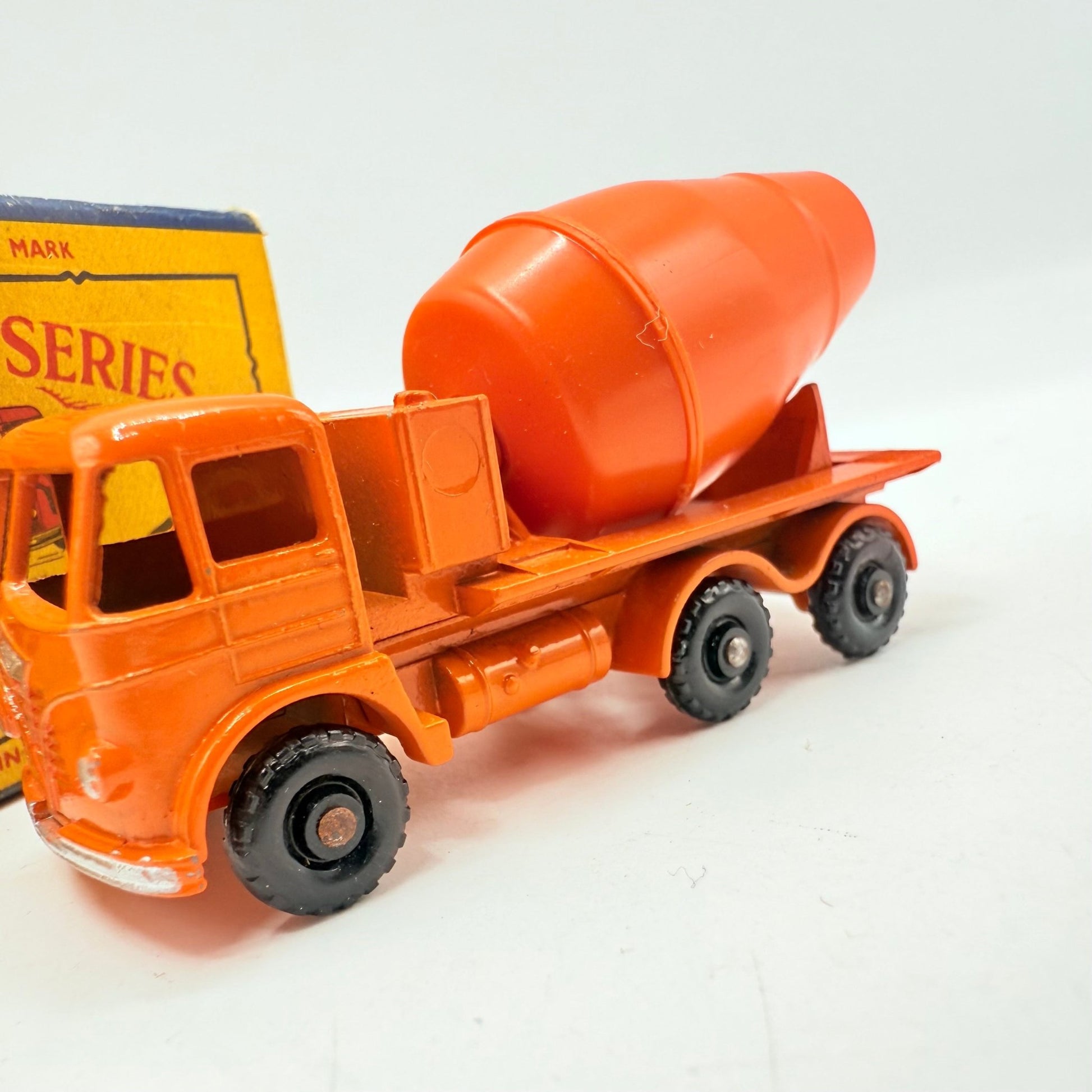 Matchbox Lesney 26b Foden Cement mixer Lorry truck in C - type box - Magic Matchbox