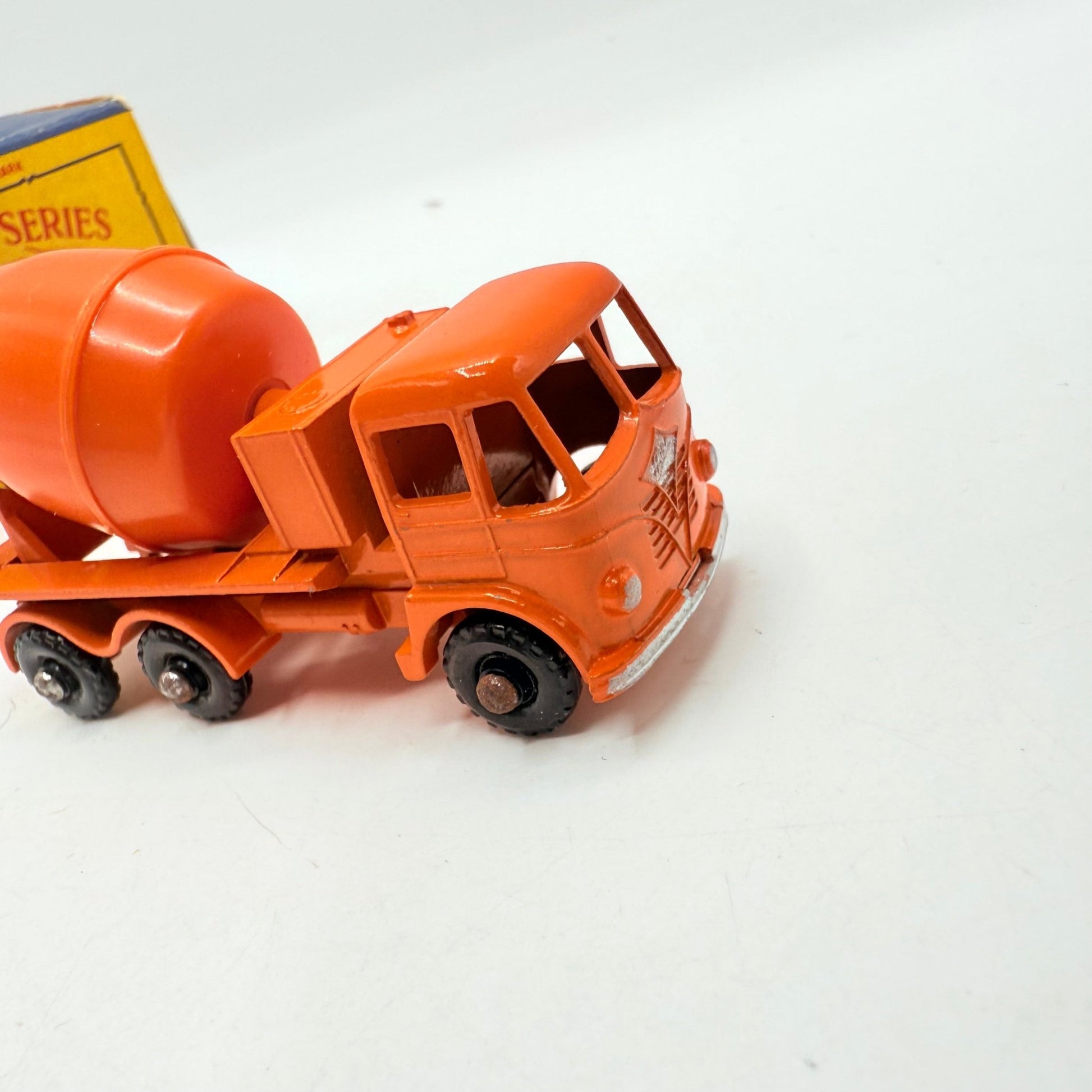 Matchbox Lesney 26b Foden Cement mixer Lorry truck in C - type box - Magic Matchbox